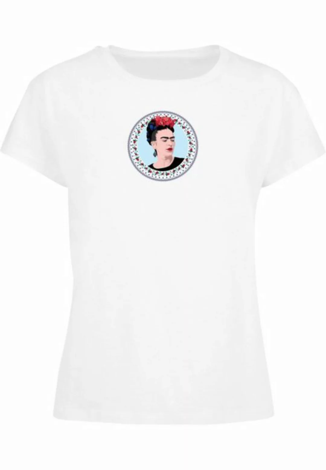 Merchcode T-Shirt Merchcode Damen Ladies Frida Kahlo - Round Box Tee (1-tlg günstig online kaufen