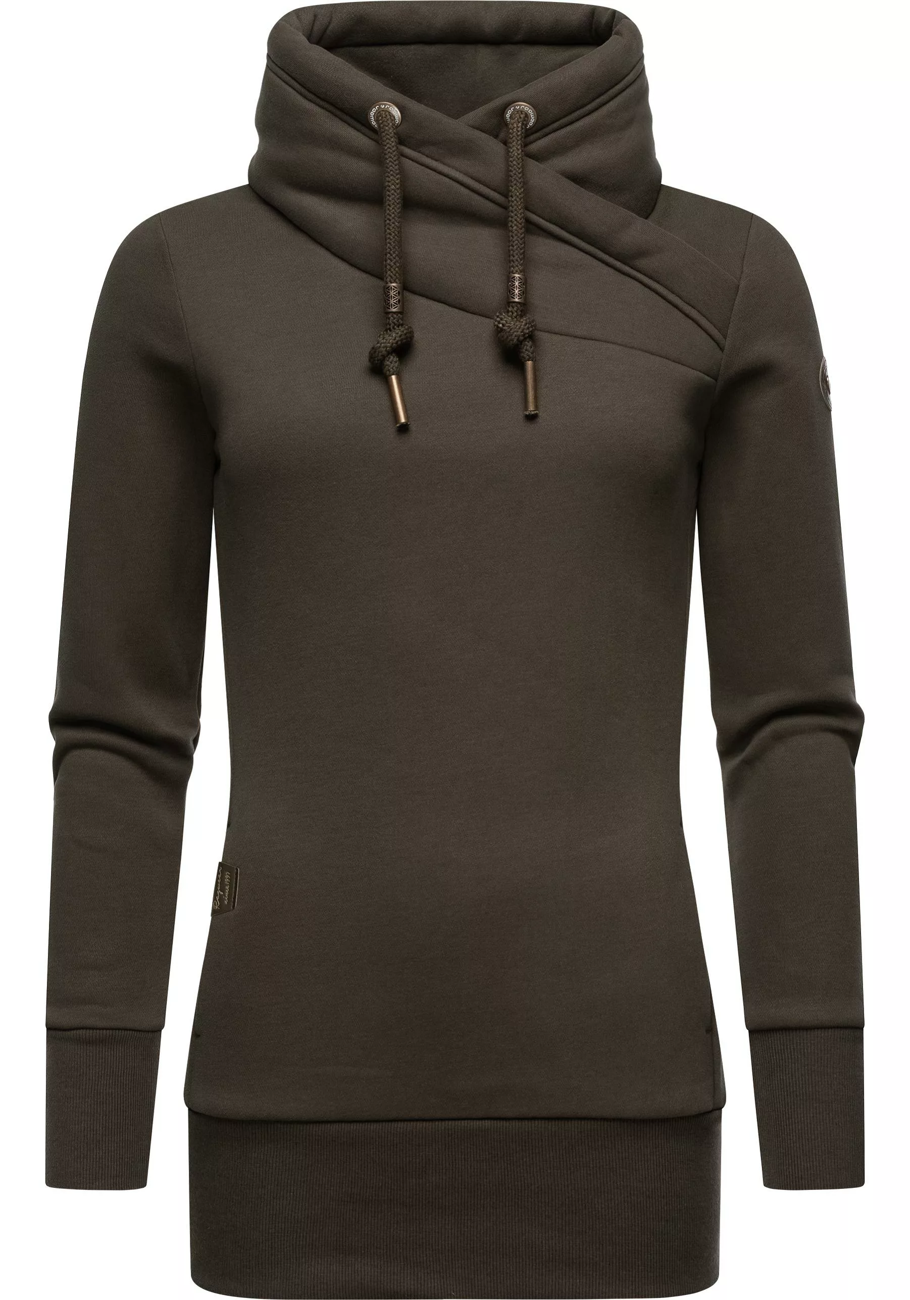 Ragwear Sweatshirt "Neska", modischer Longsleeve Pullover mit hohem Kragen günstig online kaufen