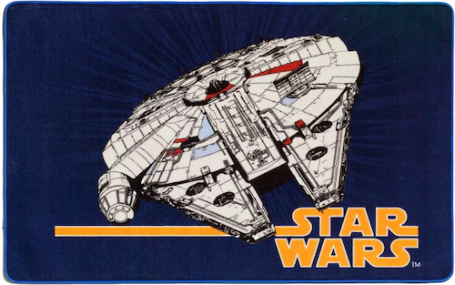 Star Wars Kinderteppich »SW-74«, rechteckig, Motiv Millennium Falke, Kinder günstig online kaufen