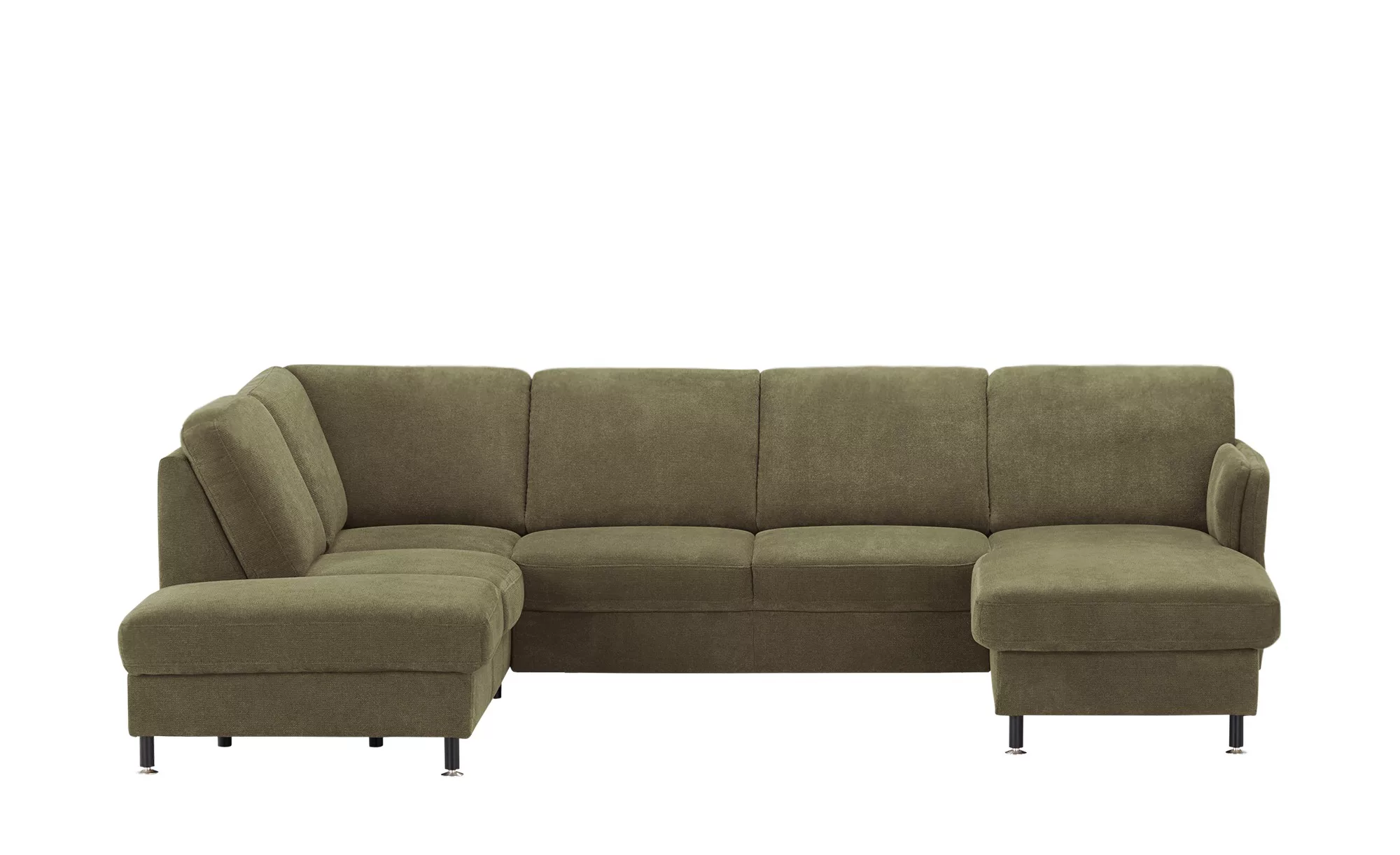 meinSofa Wohnlandschaft  Veit ¦ grün ¦ Maße (cm): B: 305 H: 90 T: 200.0 Pol günstig online kaufen