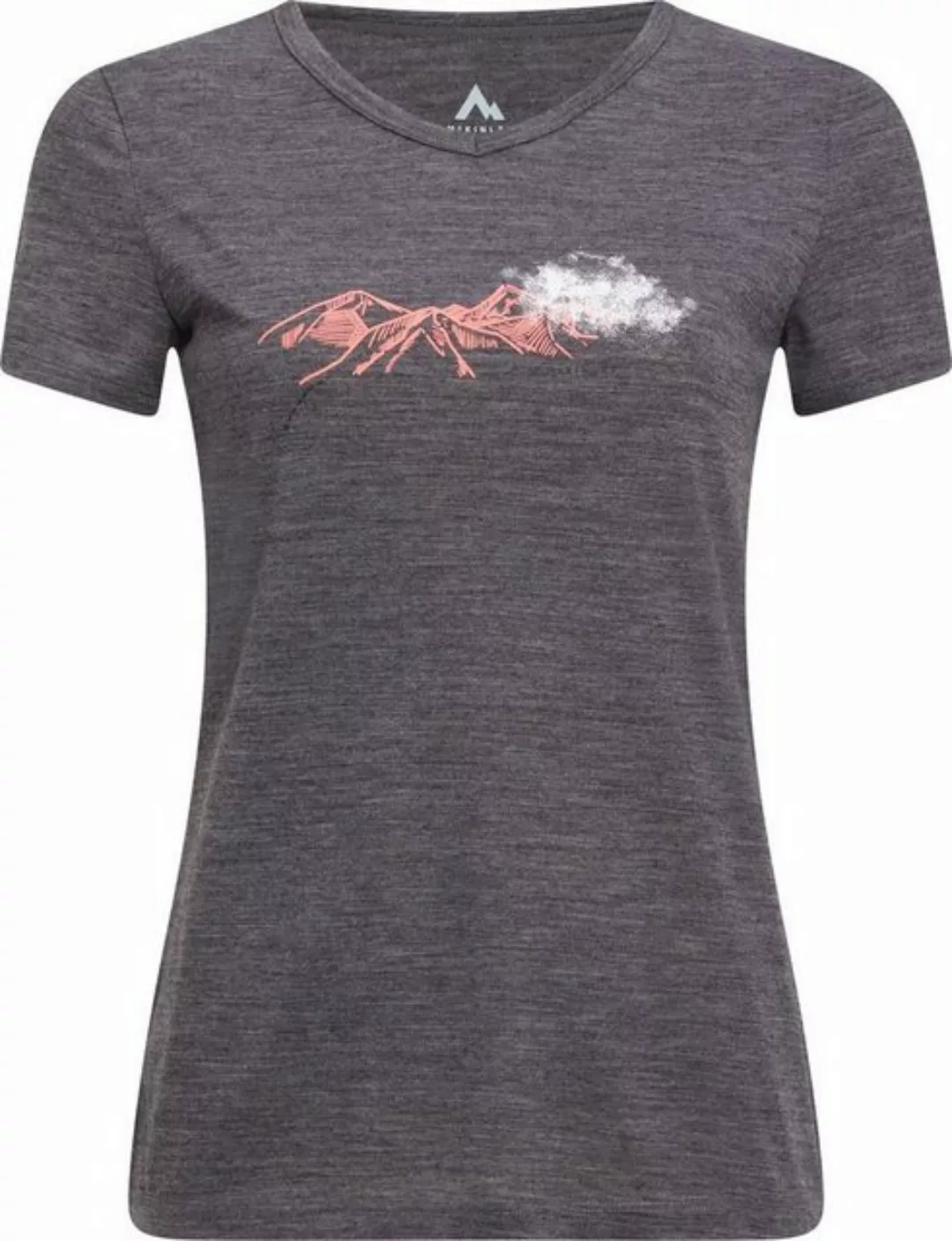McKINLEY T-Shirt Da.-T-Shirt Shane TEE W MELANGE/GREY DARK günstig online kaufen