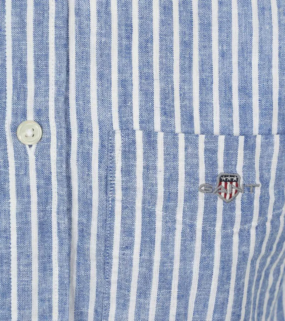 Gant Langarmhemd "REG COTTON LINEN STRIPE SHIRT", leicht, luftig und atmung günstig online kaufen