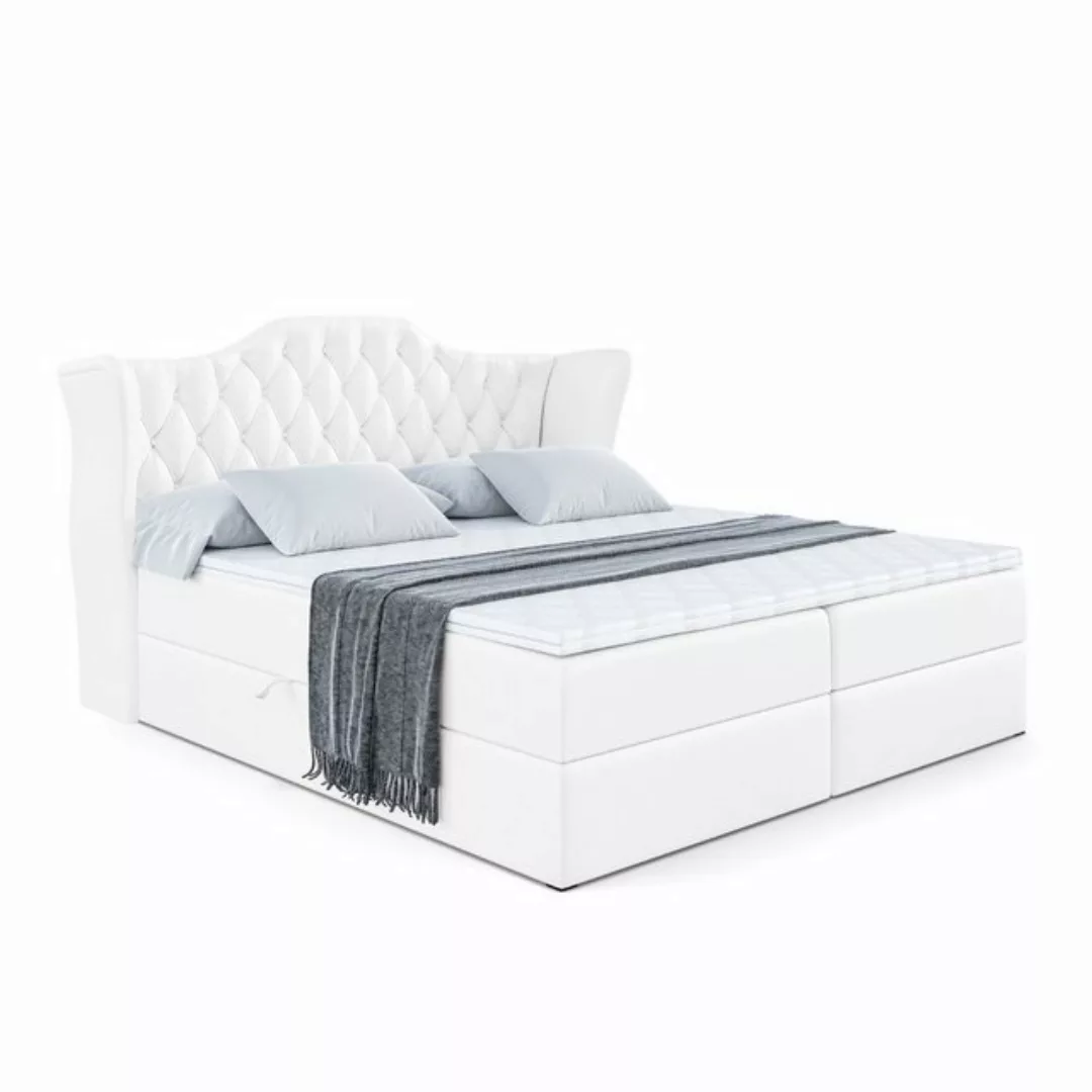 ALTDECOR Boxspringbett VILA (Multipocket-Matratze H4, H3 Matratze Bonellfed günstig online kaufen