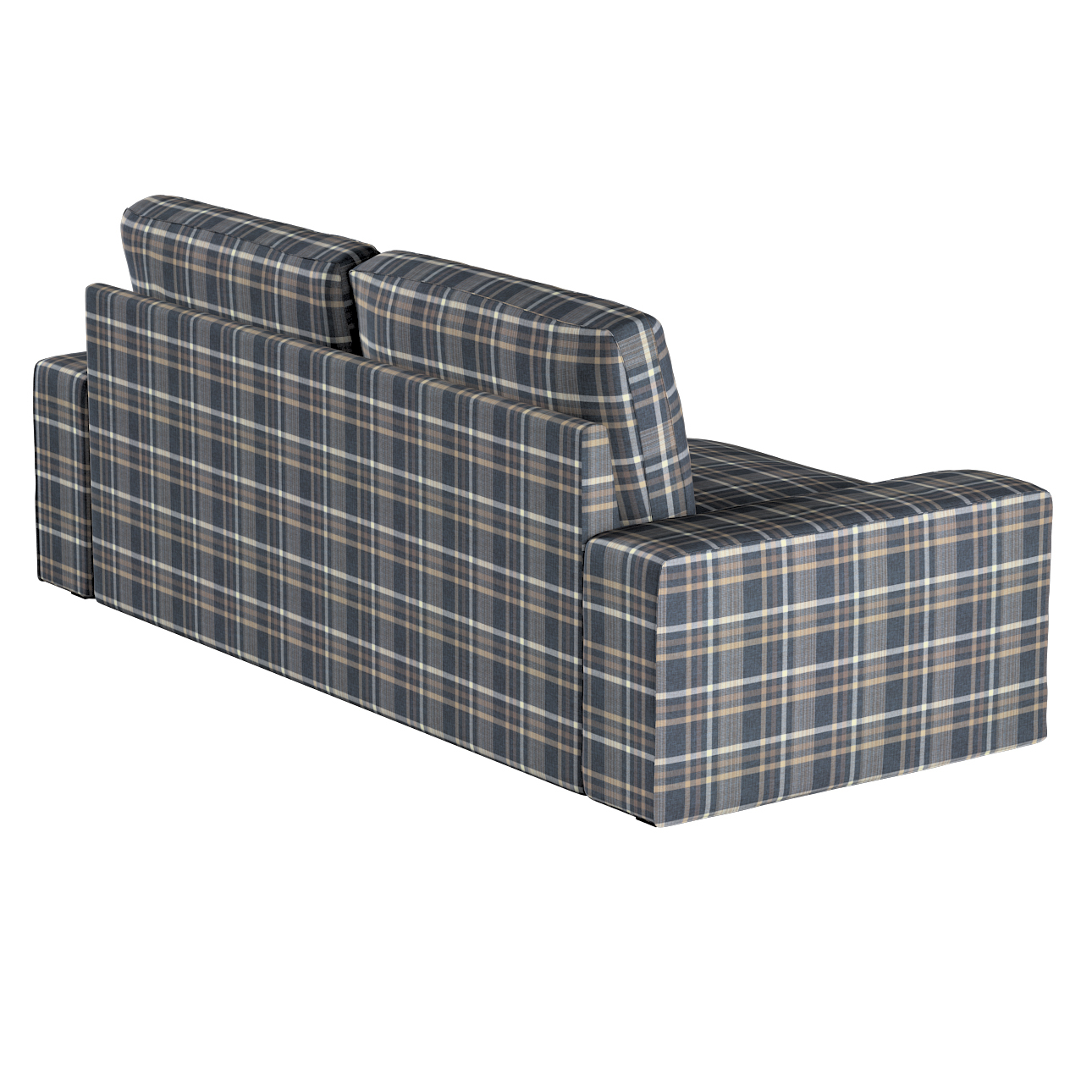 Bezug für Kivik 3-Sitzer Sofa, braun- blau, Bezug für Sofa Kivik 3-Sitzer, günstig online kaufen