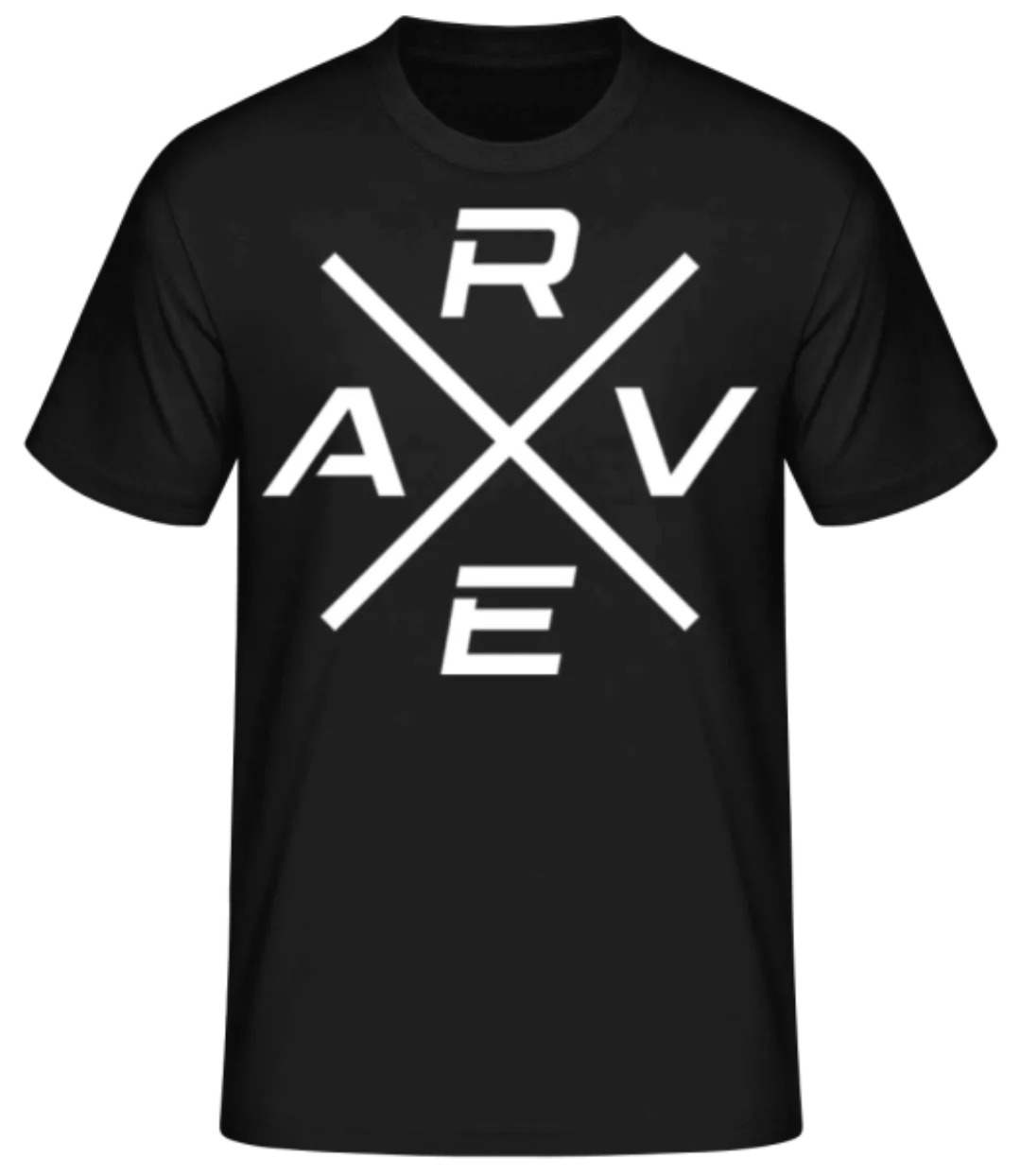 Rave Logo · Männer Basic T-Shirt günstig online kaufen