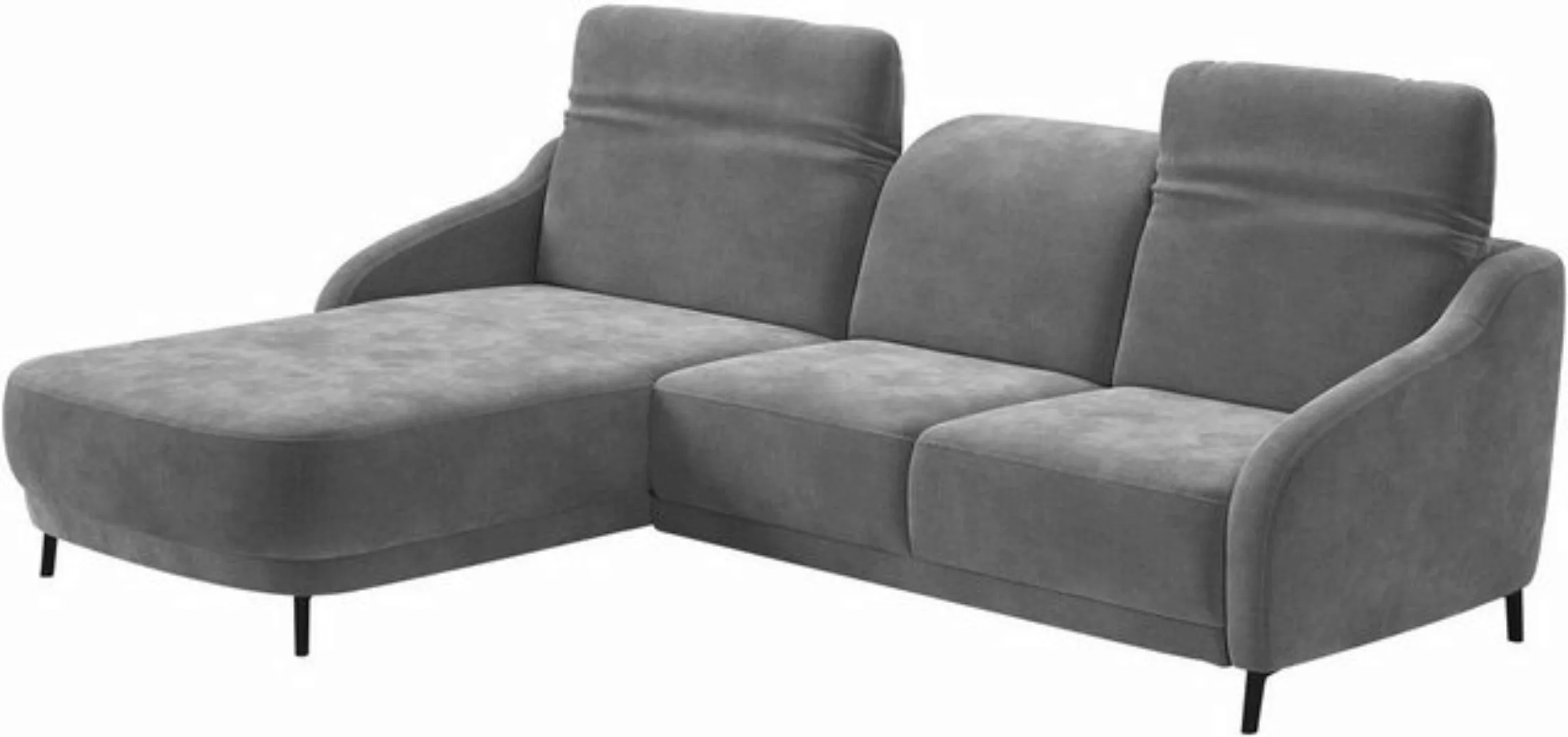 sit&more Ecksofa Blues L-Form, wahlweise mit Klapptisch und USB günstig online kaufen