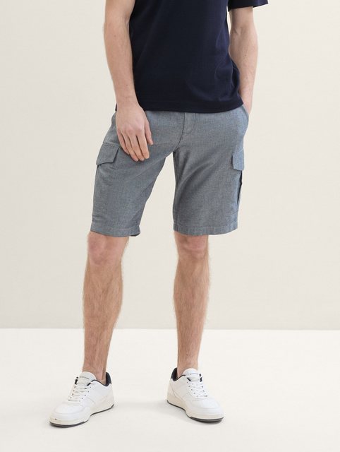 TOM TAILOR Bermudas Regular Cargoshorts mit Gürtel günstig online kaufen