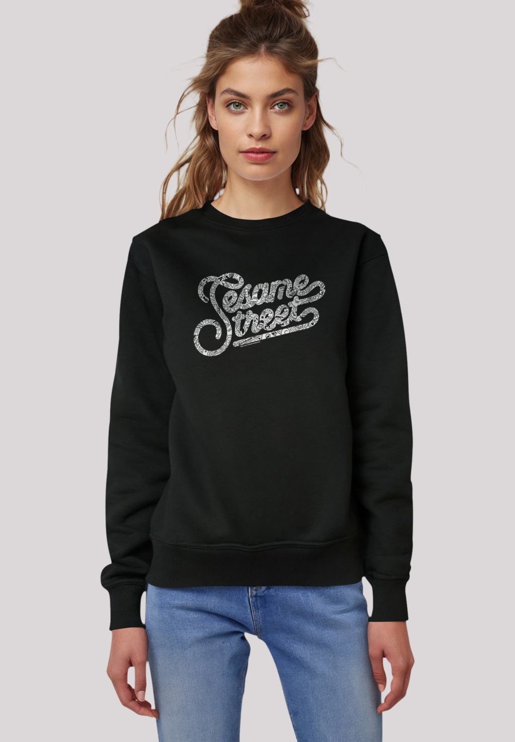 F4NT4STIC Sweatshirt "Sesamstraße Lettering", Premium Qualität,Nostalgie, F günstig online kaufen