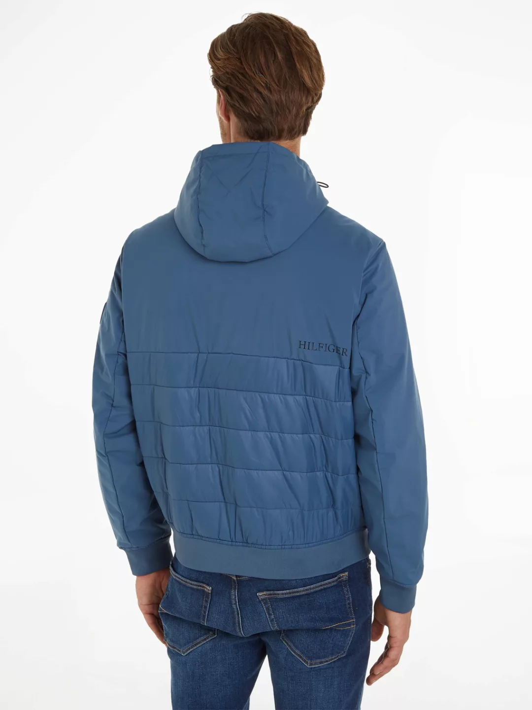 Tommy Hilfiger Steppjacke "CL MIX MEDIA HOODED JACKET" günstig online kaufen