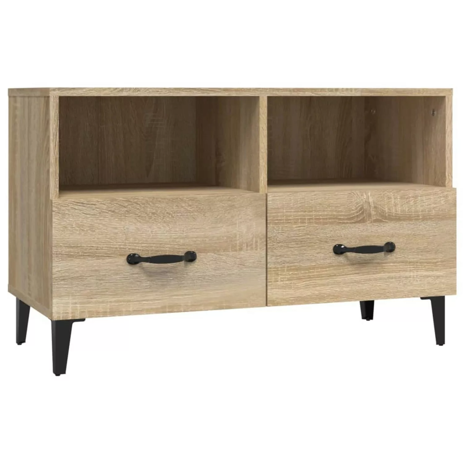 vidaXL TV-Schrank TV-Schrank Sonoma-Eiche 80x36x50 cm günstig online kaufen