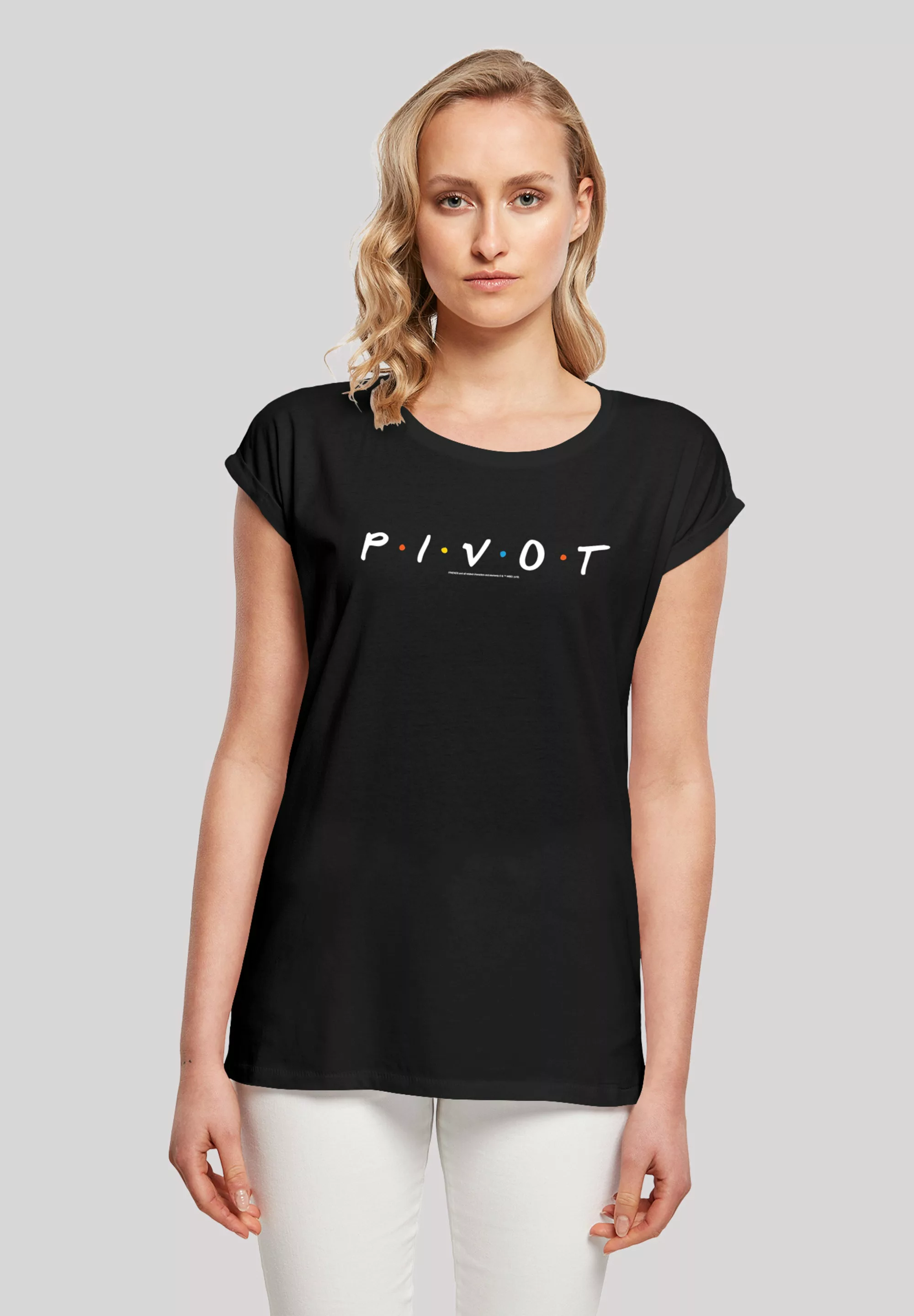 F4NT4STIC T-Shirt "FRIENDS TV Serie Pivot Logo BLK", Print günstig online kaufen