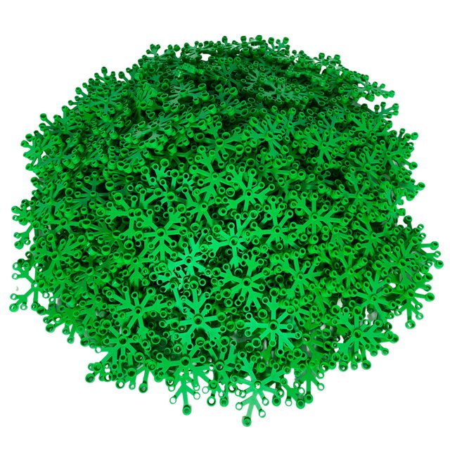 LEGO® Spielbausteine LEGO® 6x5 Blätter Grün - 250 Stück - Green Leaf 2417, günstig online kaufen