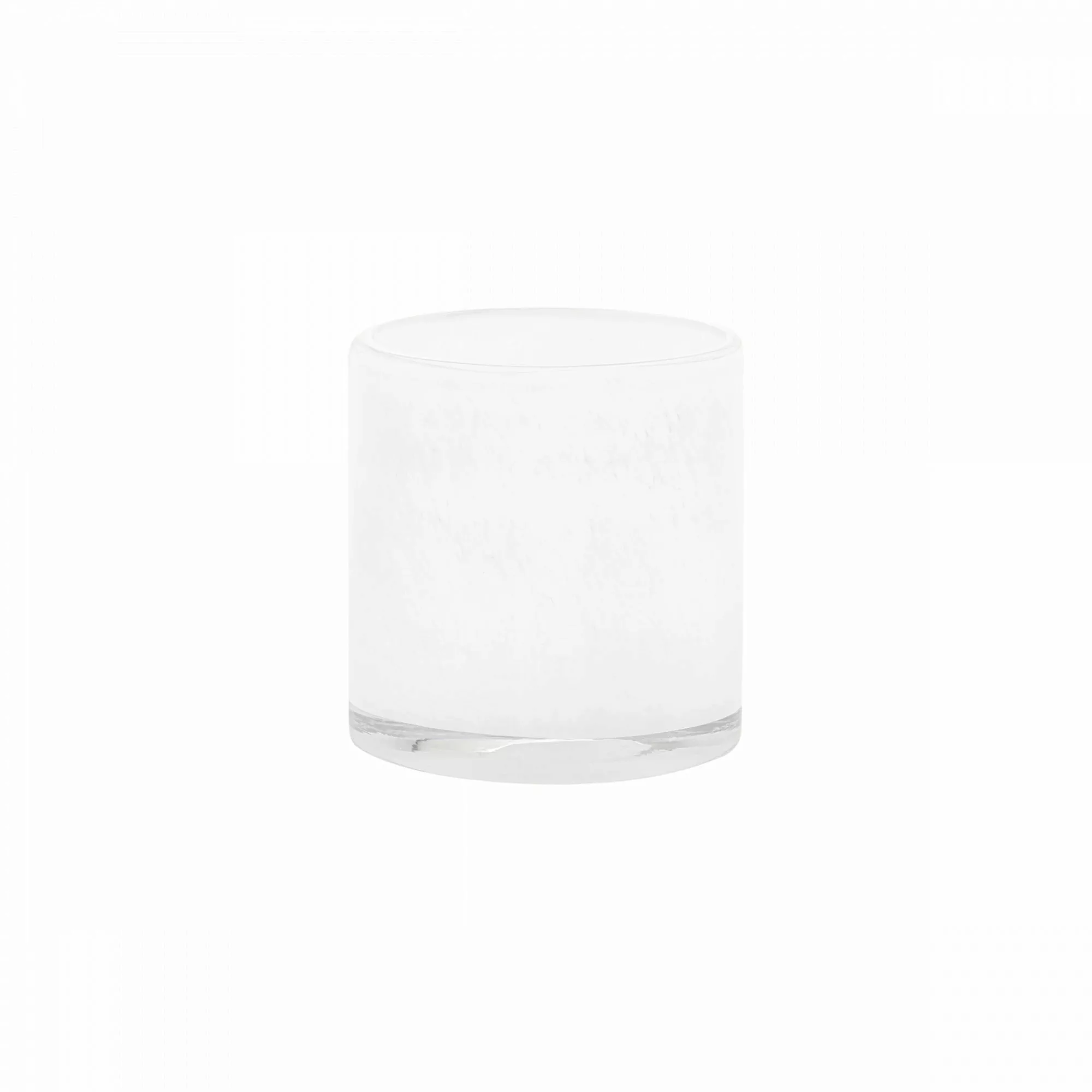 Farbiges Glaswindlicht Saga S H: 8,5 cm L: 8,3 cm White günstig online kaufen