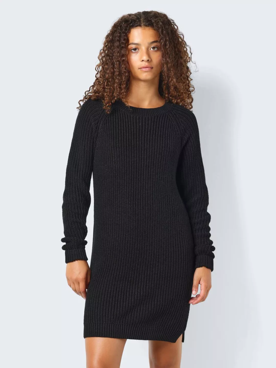 Noisy may Strickkleid "NMSIESTA L/S O-NECK KNIT DRESS NOOS" günstig online kaufen