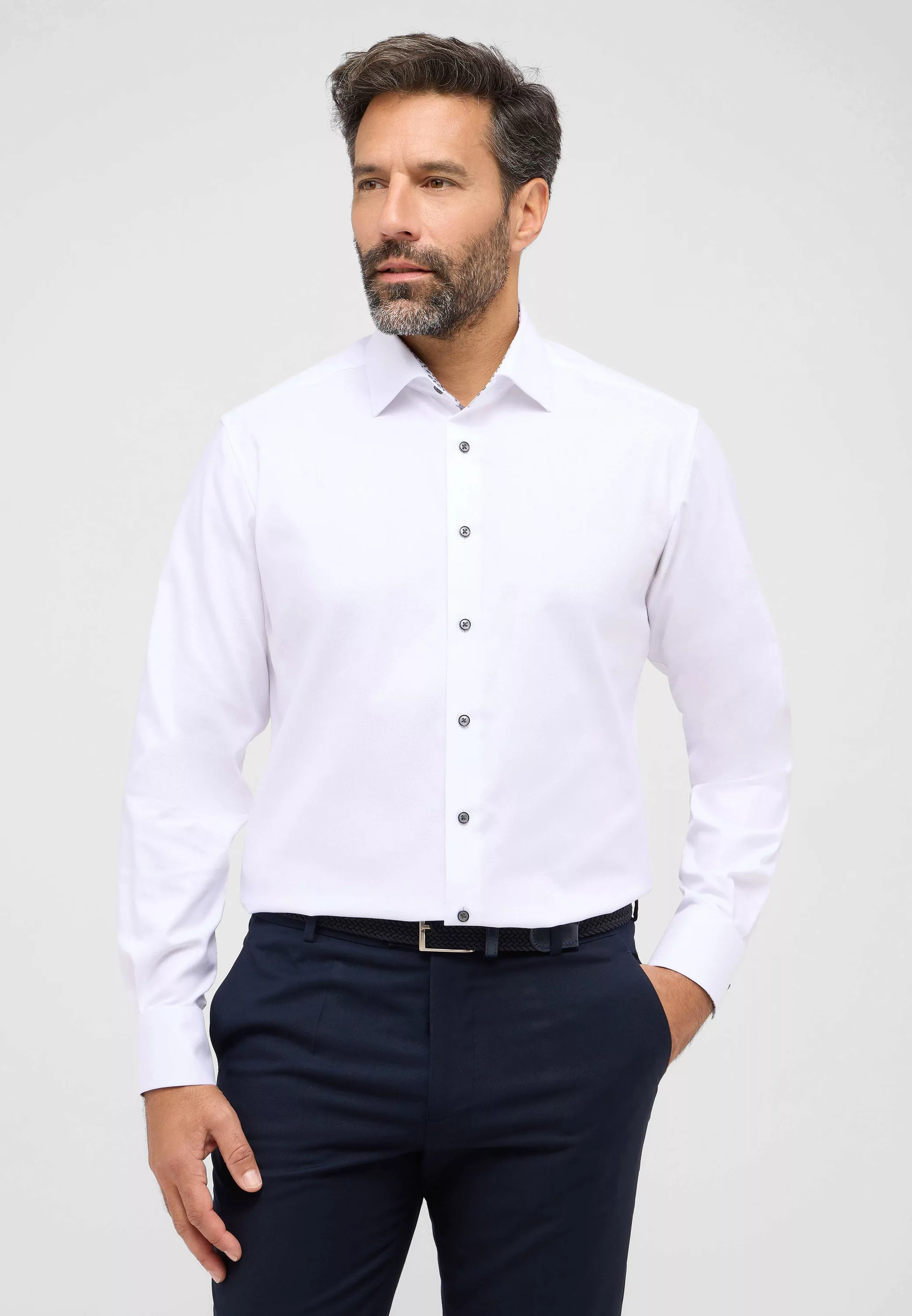 Eterna Langarmhemd "MODERN FIT", NON IRON (bügelfrei) günstig online kaufen