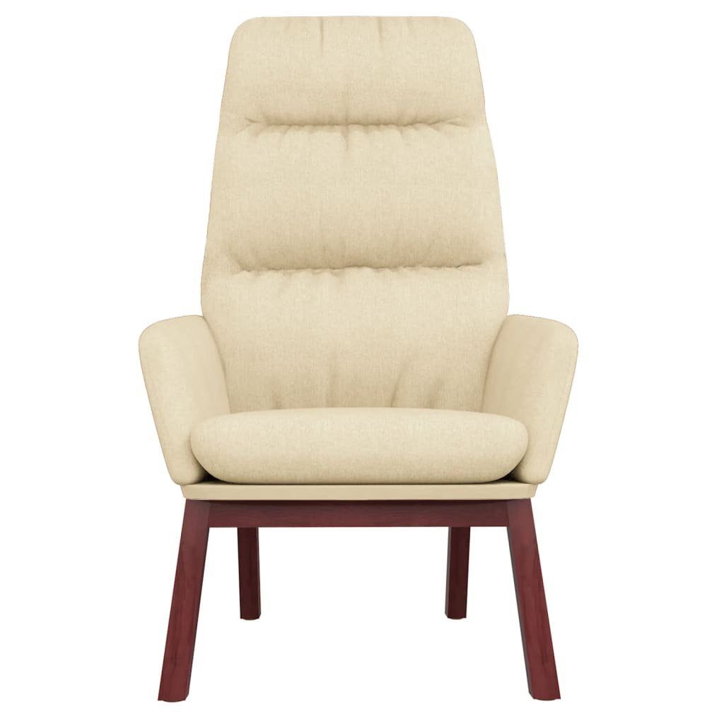 vidaXL Sessel Relaxsessel Creme Stoff (1-St) günstig online kaufen