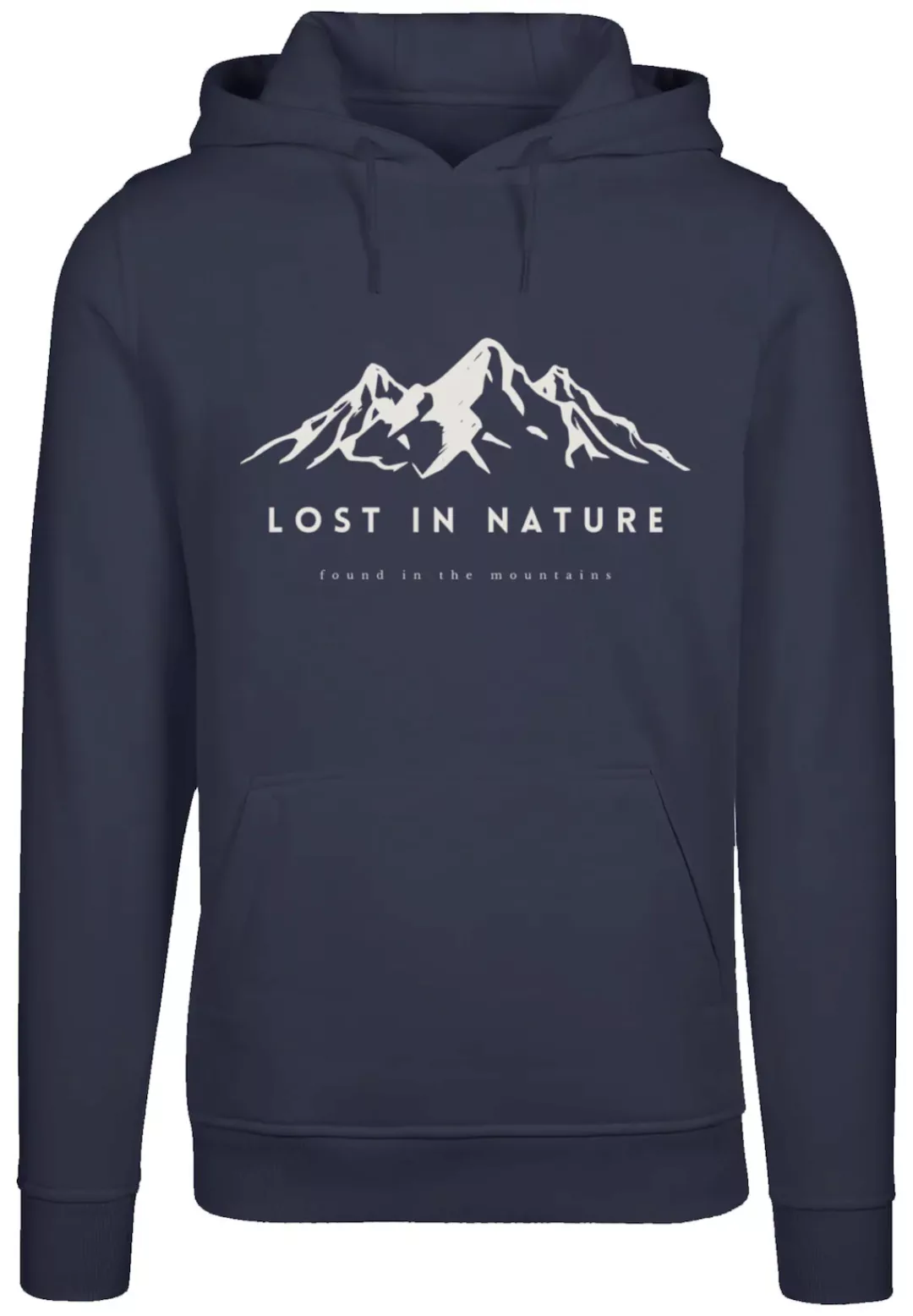 F4NT4STIC Kapuzenpullover "Lost in nature", Hoodie, Warm, Bequem günstig online kaufen