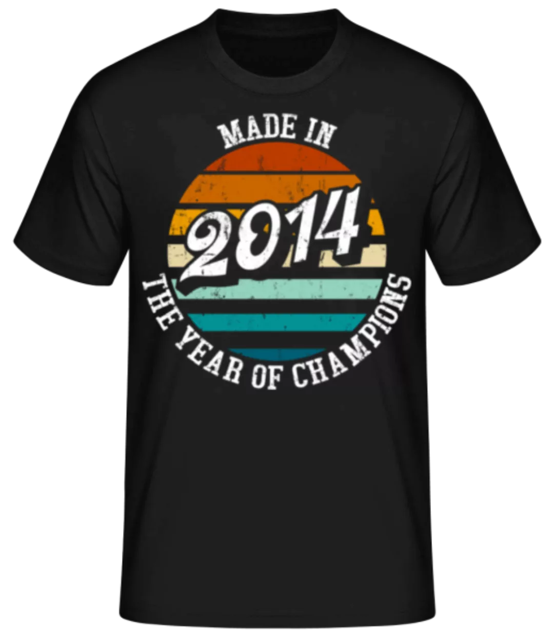 2014 The Year Of Champions · Männer Basic T-Shirt günstig online kaufen