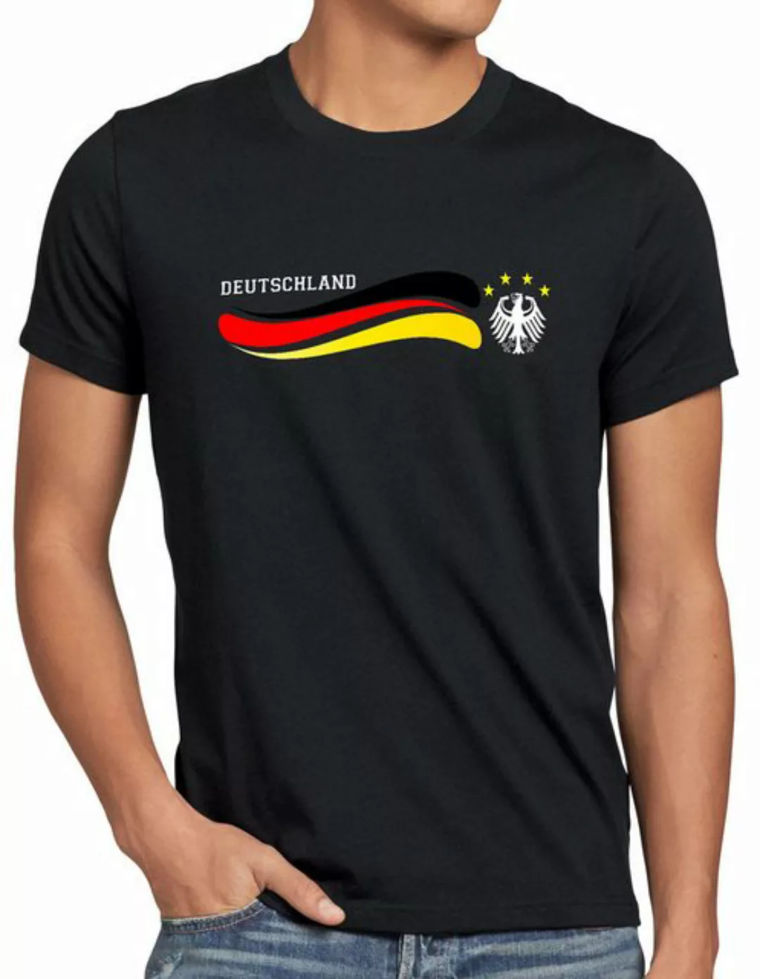 style3 T-Shirt Deutschland Fan WM 2026 Fussball Sport Trikot germany flagge günstig online kaufen