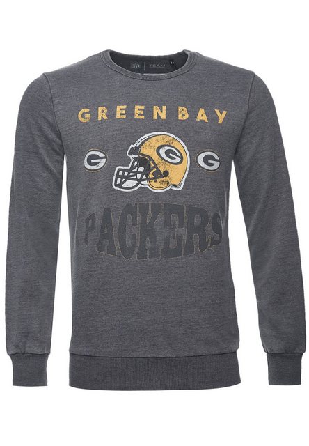 Recovered Sweatshirt Green Bay Packers GOTS zertifizierte Bio-Baumwolle günstig online kaufen