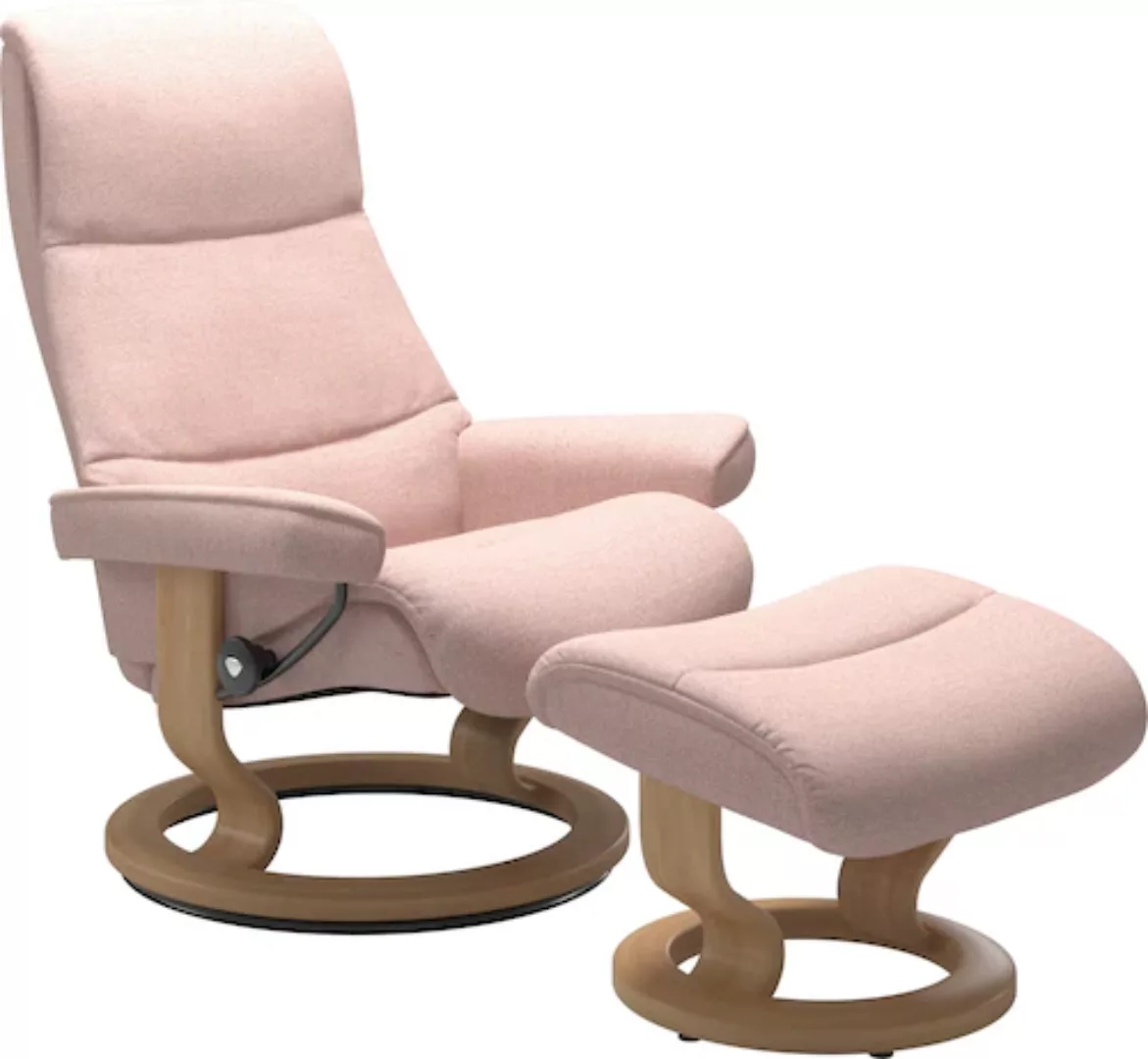 Stressless® Relaxsessel »View«, (Set, Relaxsessel mit Hocker), mit Classic günstig online kaufen