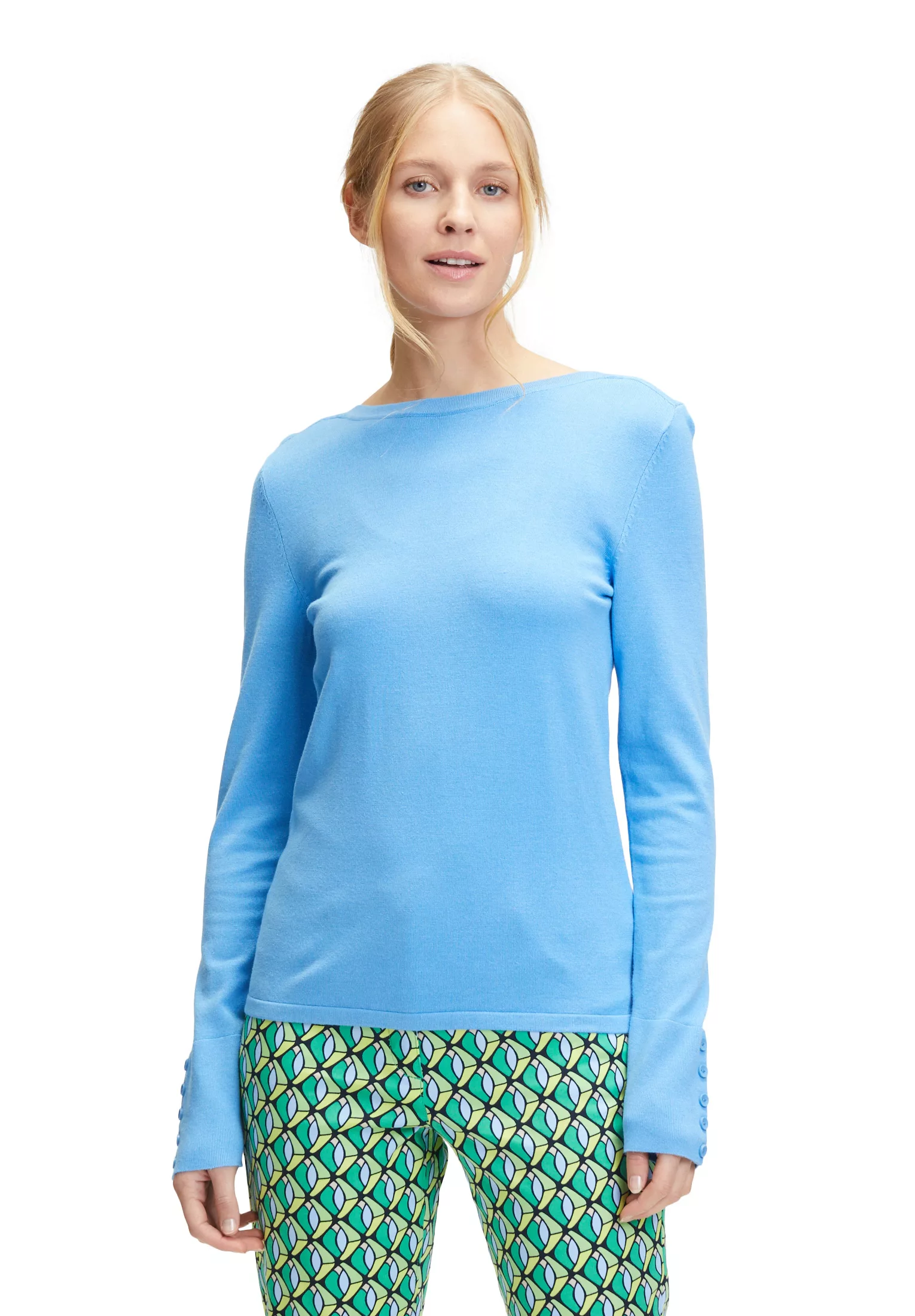 Betty Barclay Strickpullover "Betty Barclay Feinstrickpullover mit U-Boot-A günstig online kaufen