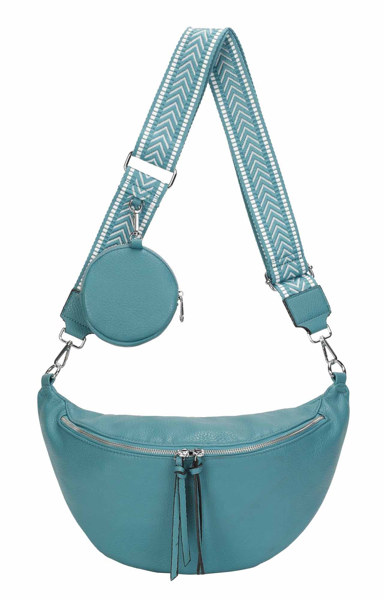 ITALYSHOP24 Schultertasche Damen XXL Tasche Gürteltasche günstig online kaufen