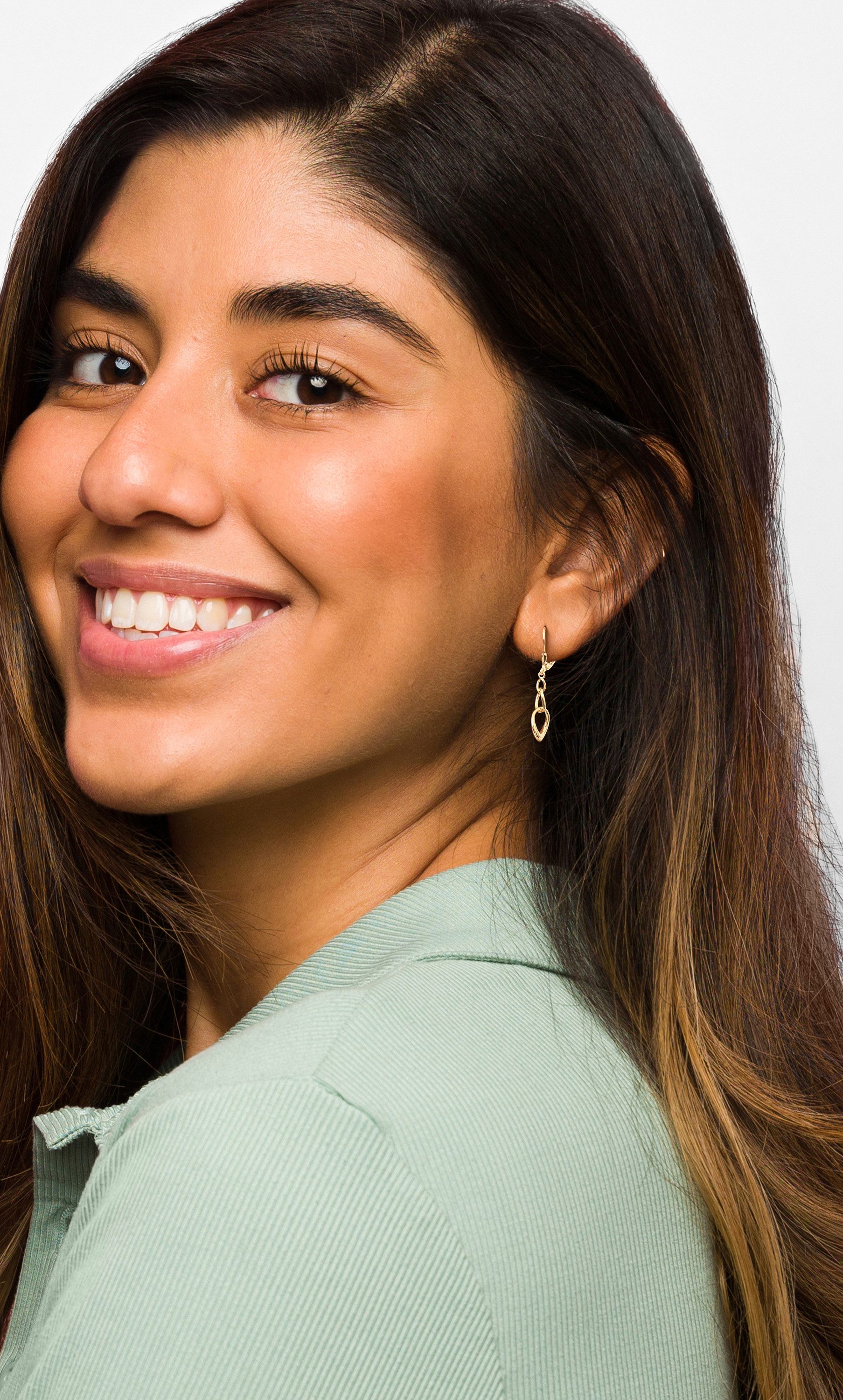 Sofia Milani Paar Ohrhänger Oval, 925 günstig online kaufen