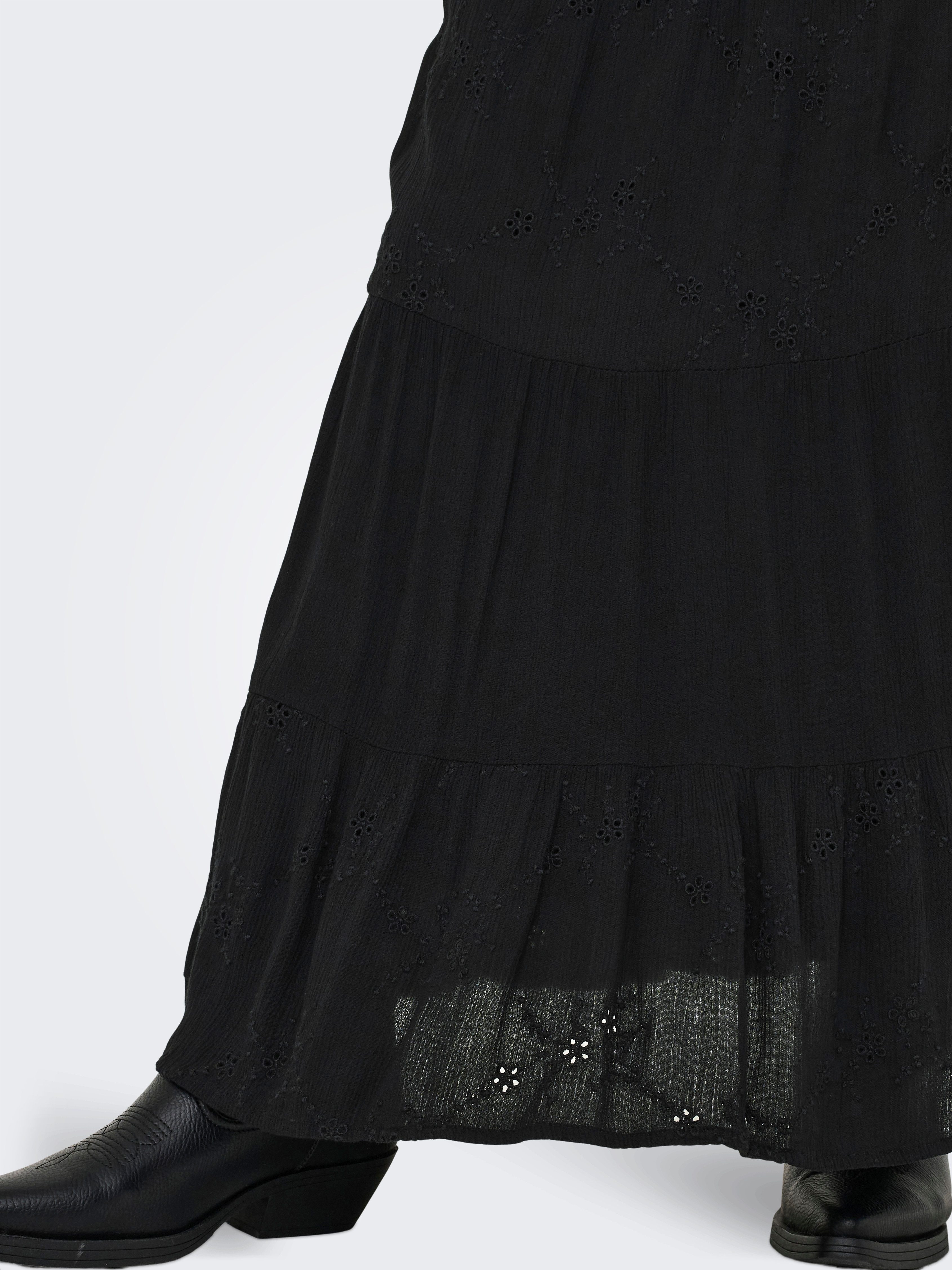 ONLY Maxirock ONLCHIARA BRODERIE LONG SKIRT günstig online kaufen