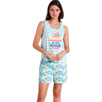 Admas  Pyjamas/ Nachthemden Pyjama Shorts Tank Top Sandia Mr Wonderful günstig online kaufen