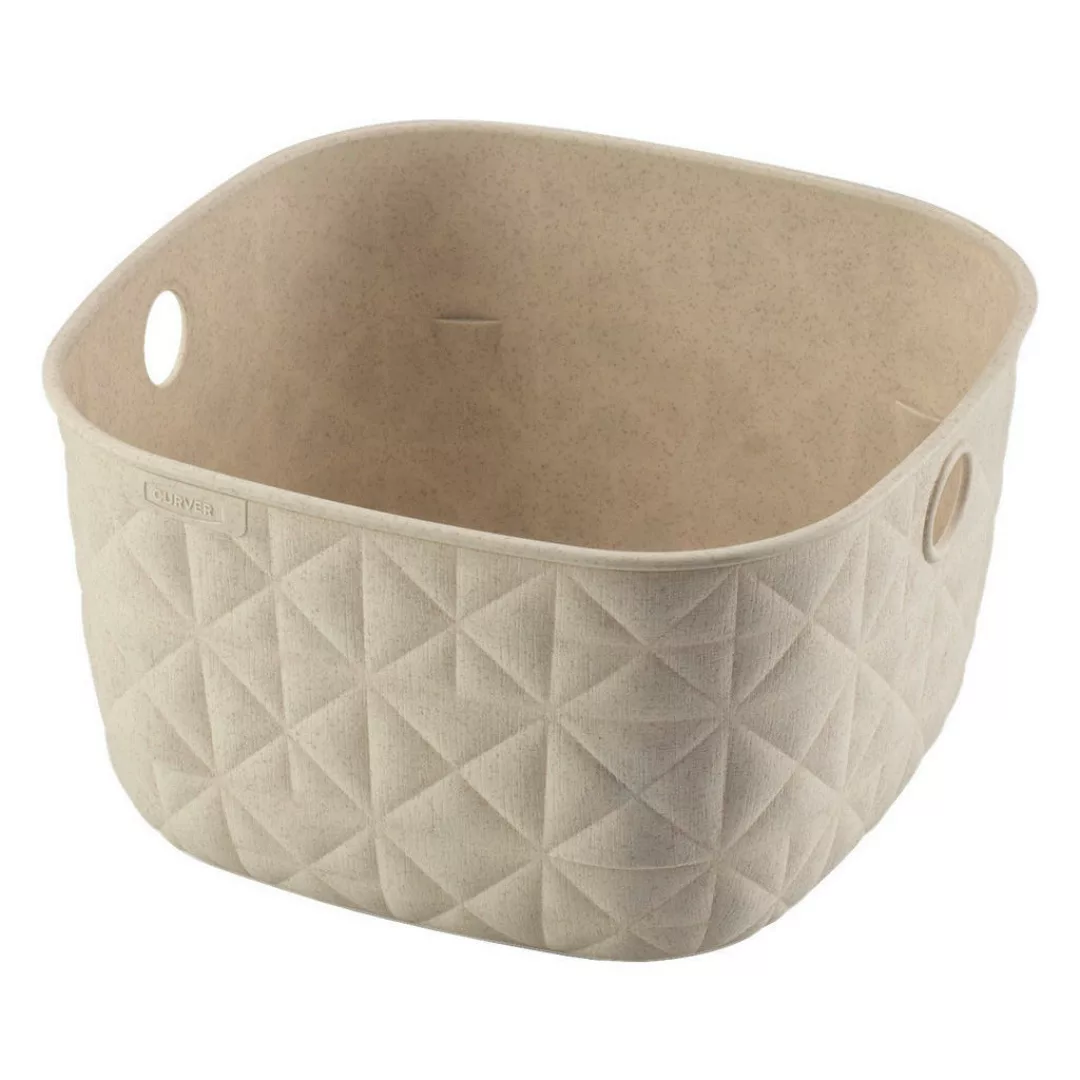 Curver Aufbewahrungskorb Softex creme B/H/L: ca. 19x11x19 cm günstig online kaufen