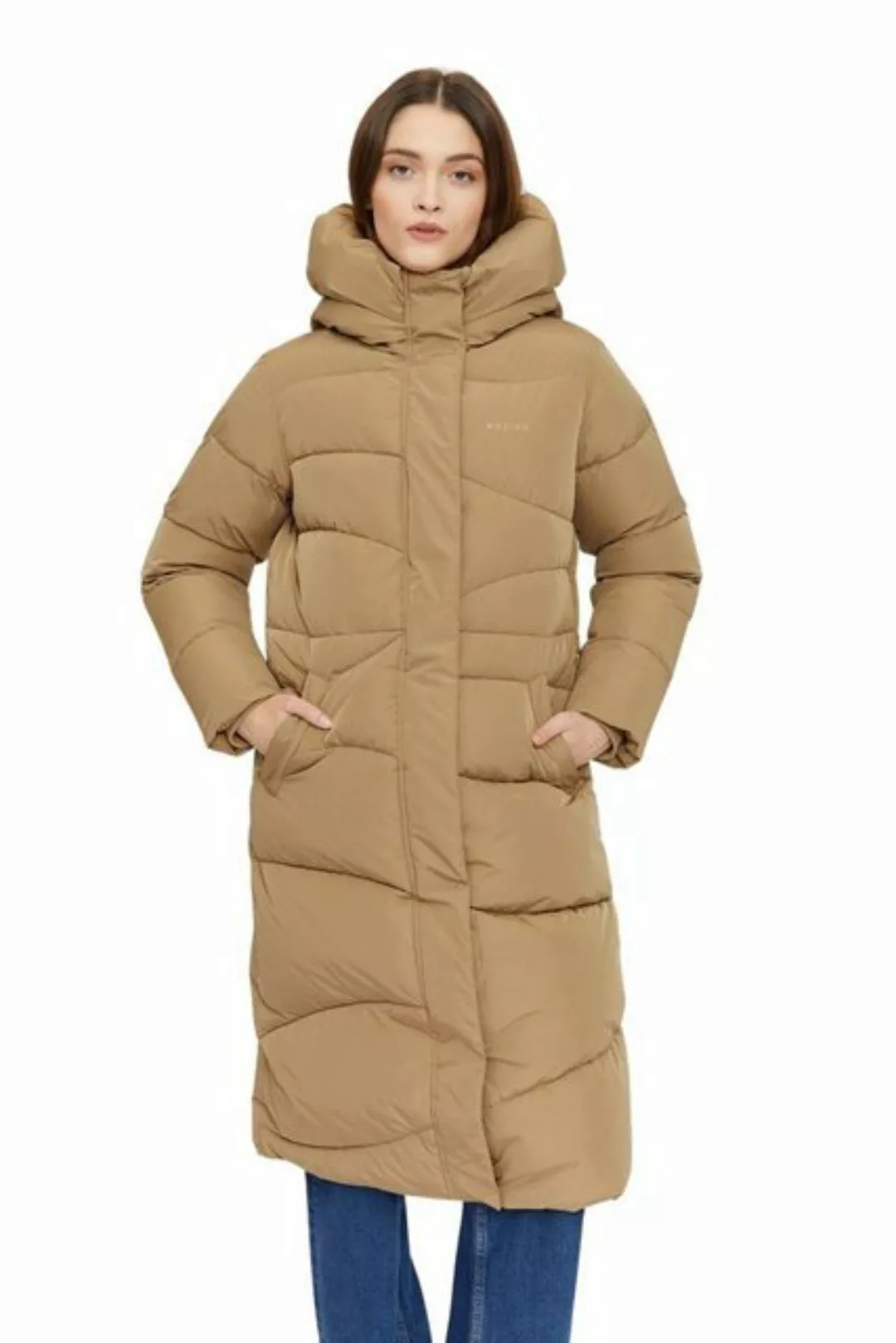 MAZINE Winterjacke WANDA COAT Braun Vegane Damen Winterjacke günstig online kaufen