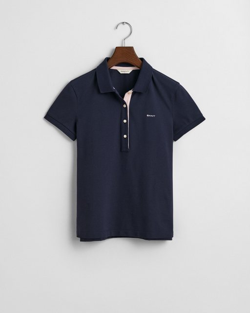 Gant Poloshirt "Poloshirt CONTRAST COLLAR PIQUE POLO 1er Pack" günstig online kaufen