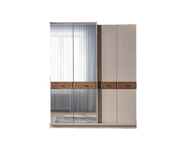 Xlmoebel Kleiderschrank Eleganter Kleiderschrank Luxuriöser Schrank Zeitgem günstig online kaufen