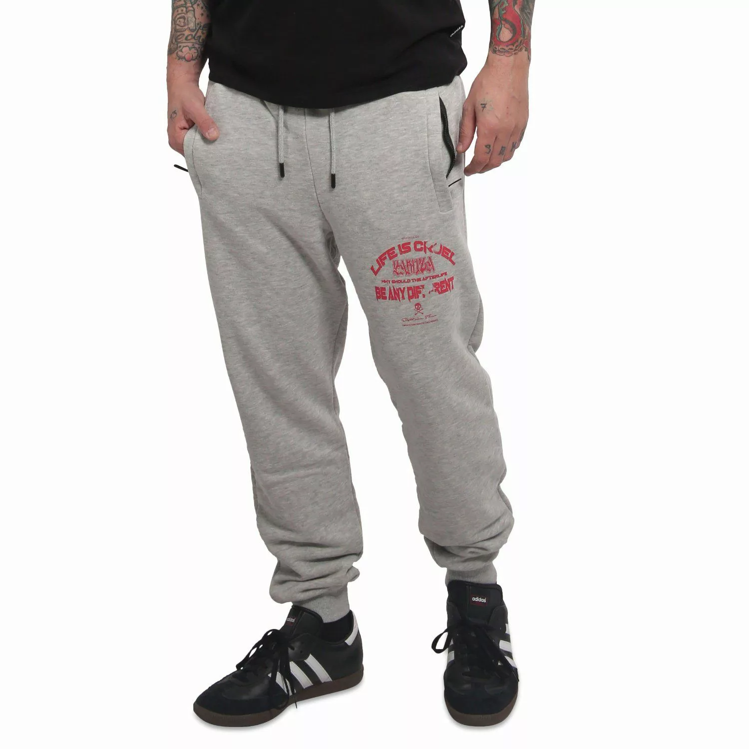 YAKUZA Jogginghose Cruel mit verschließbaren Taschen günstig online kaufen