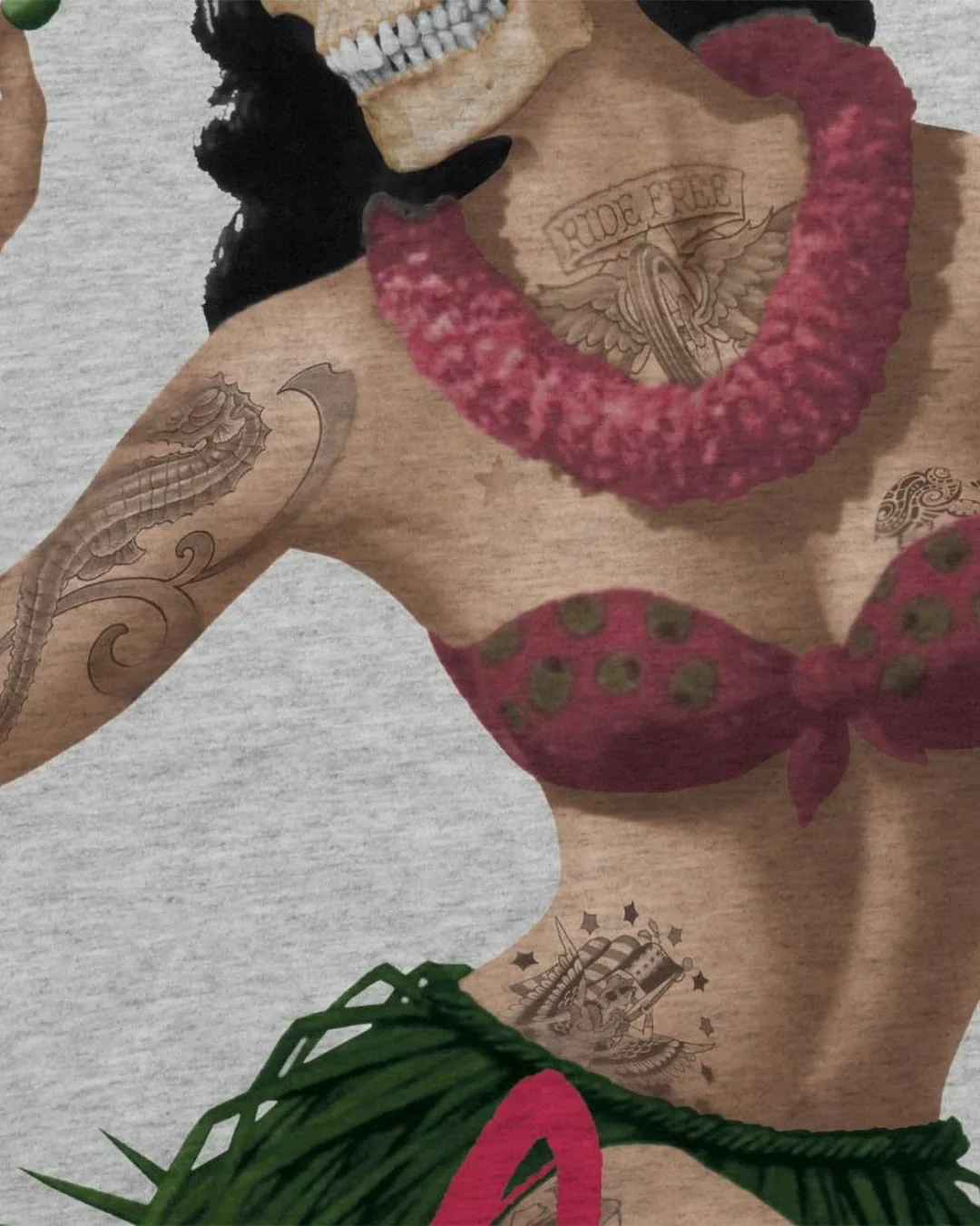 style3 T-Shirt Aloha from Hell tattoo günstig online kaufen