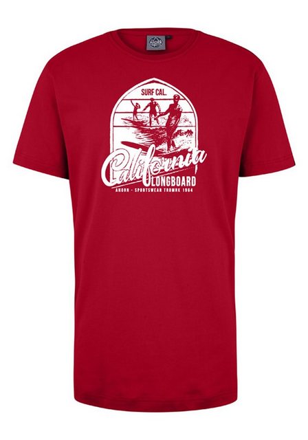 AHORN SPORTSWEAR T-Shirt »California Longboard_white« mit modischem Print günstig online kaufen