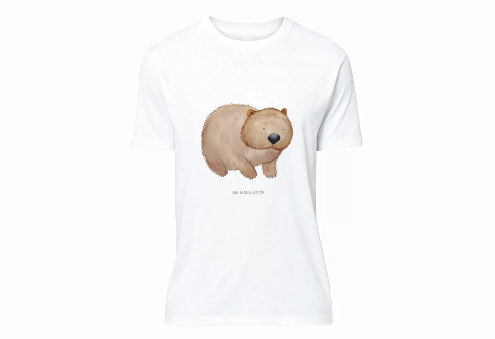 Mr. & Mrs. Panda T-Shirt Wombat - Weiß - Geschenk, Lustiges T-Shirt, Austra günstig online kaufen