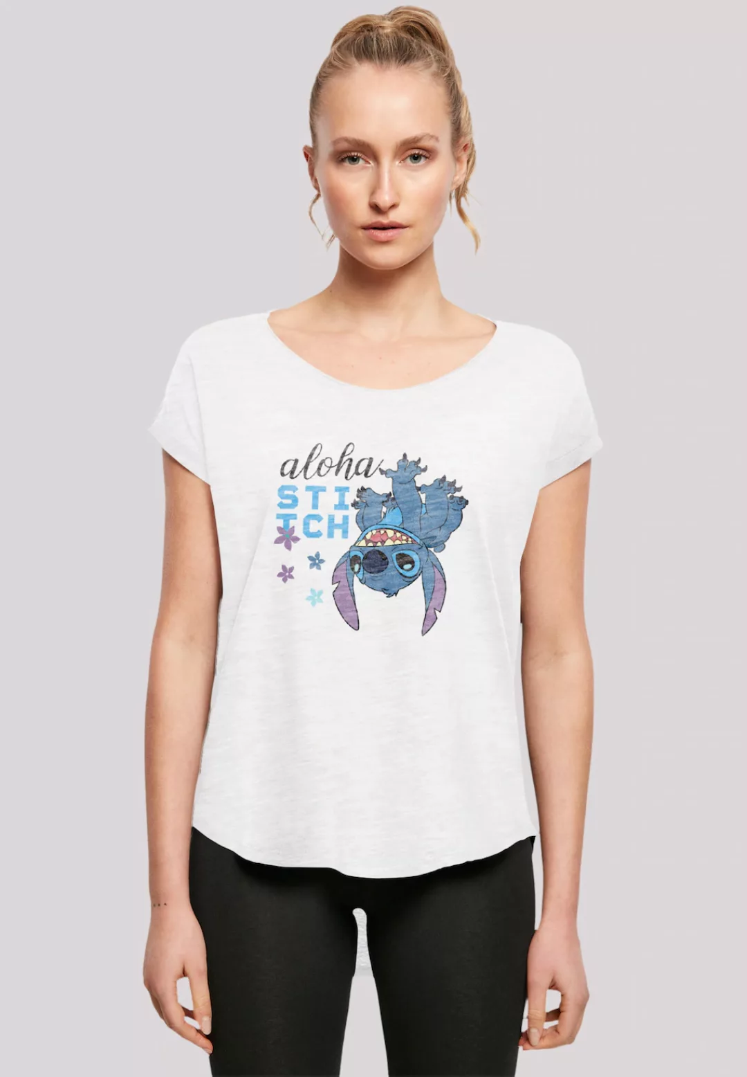 F4NT4STIC T-Shirt "Disney Lilo & Stitch On The Head", Premium Qualität günstig online kaufen