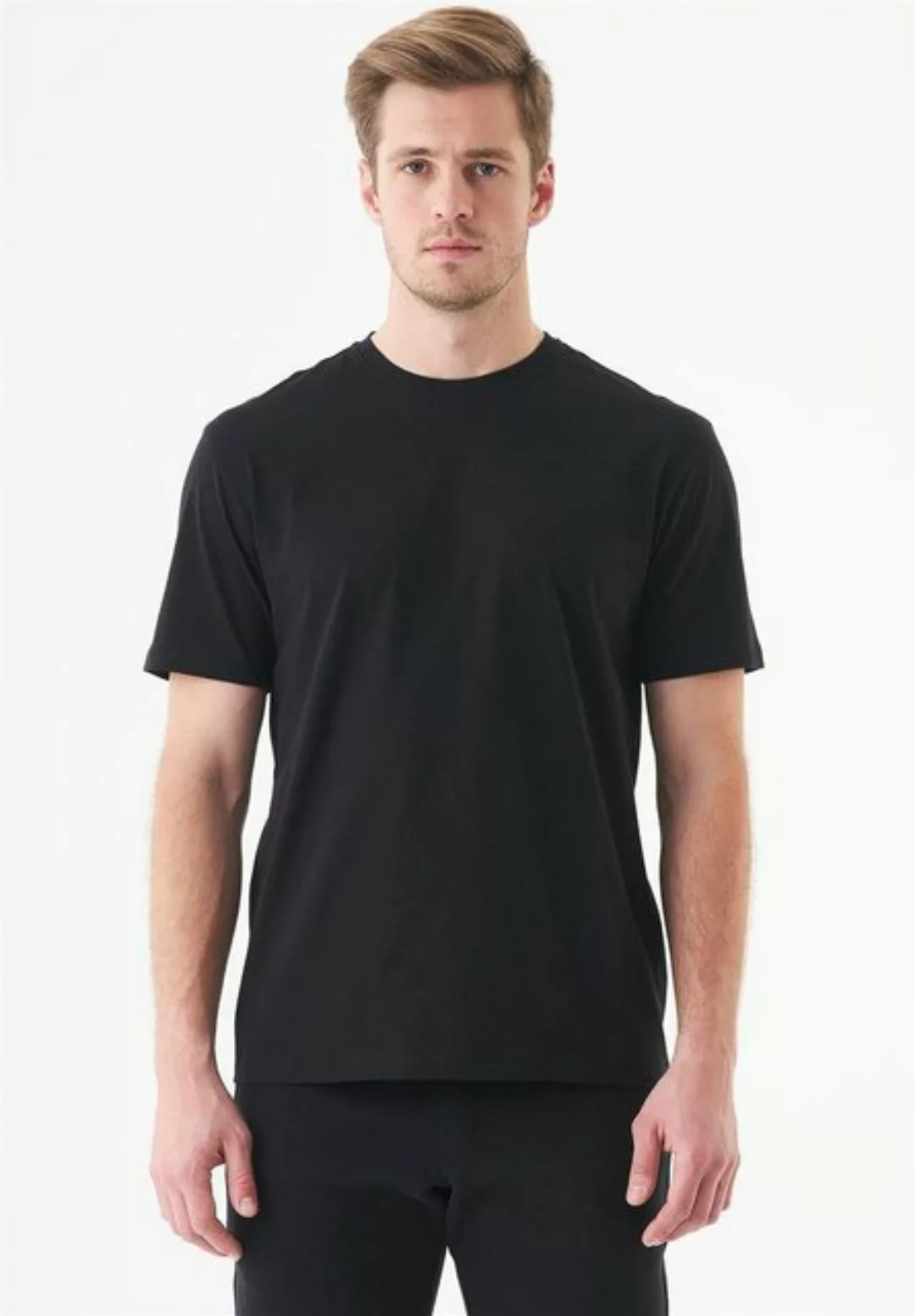 ORGANICATION T-Shirt Tillo-Unisex Basic T-Shirt in Black günstig online kaufen