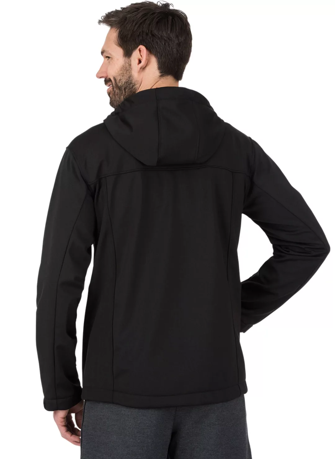 Trigema Softshelljacke "TRIGEMA Klassische Softshell–Kapuzenjacke", (1 St.) günstig online kaufen