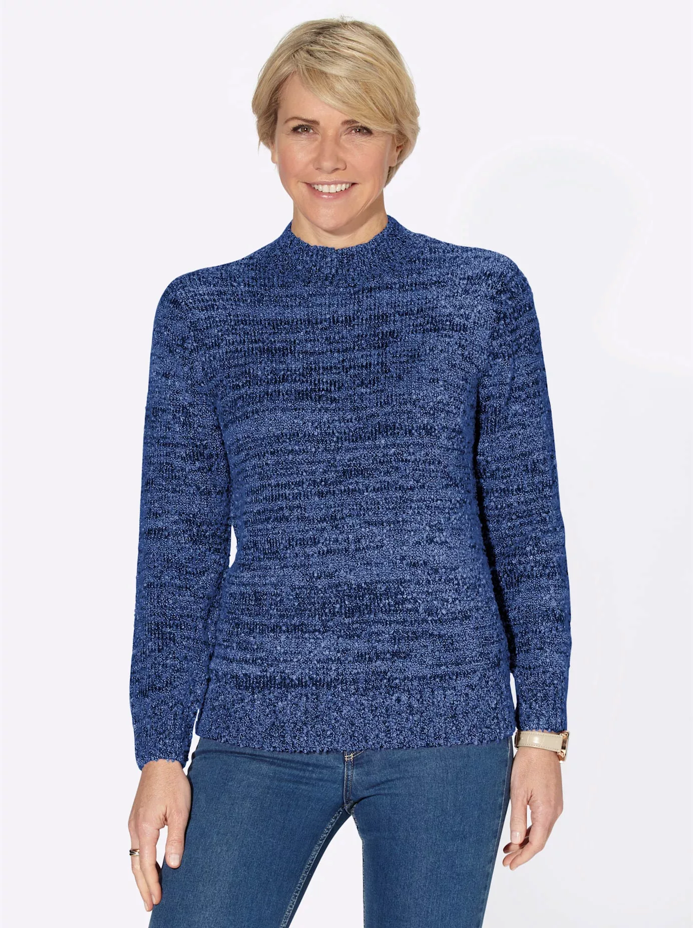 Classic Basics Stehkragenpullover "Pullover" günstig online kaufen