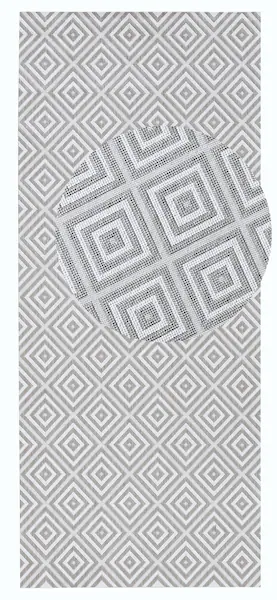 NORTHRUGS Teppich »Karo«, rechteckig, 8 mm Höhe, In- & Outdoor, Läufer, Wet günstig online kaufen