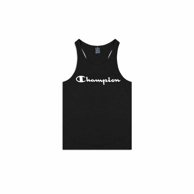 Champion T-Shirt Ärmelloses Herren-T-Shirt Champion Tank Top Schwarz günstig online kaufen