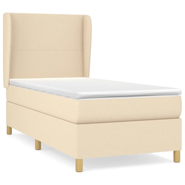 vidaXL Boxspringbett Bett Boxspringbett mit Matratze & Topper Stoff verschi günstig online kaufen