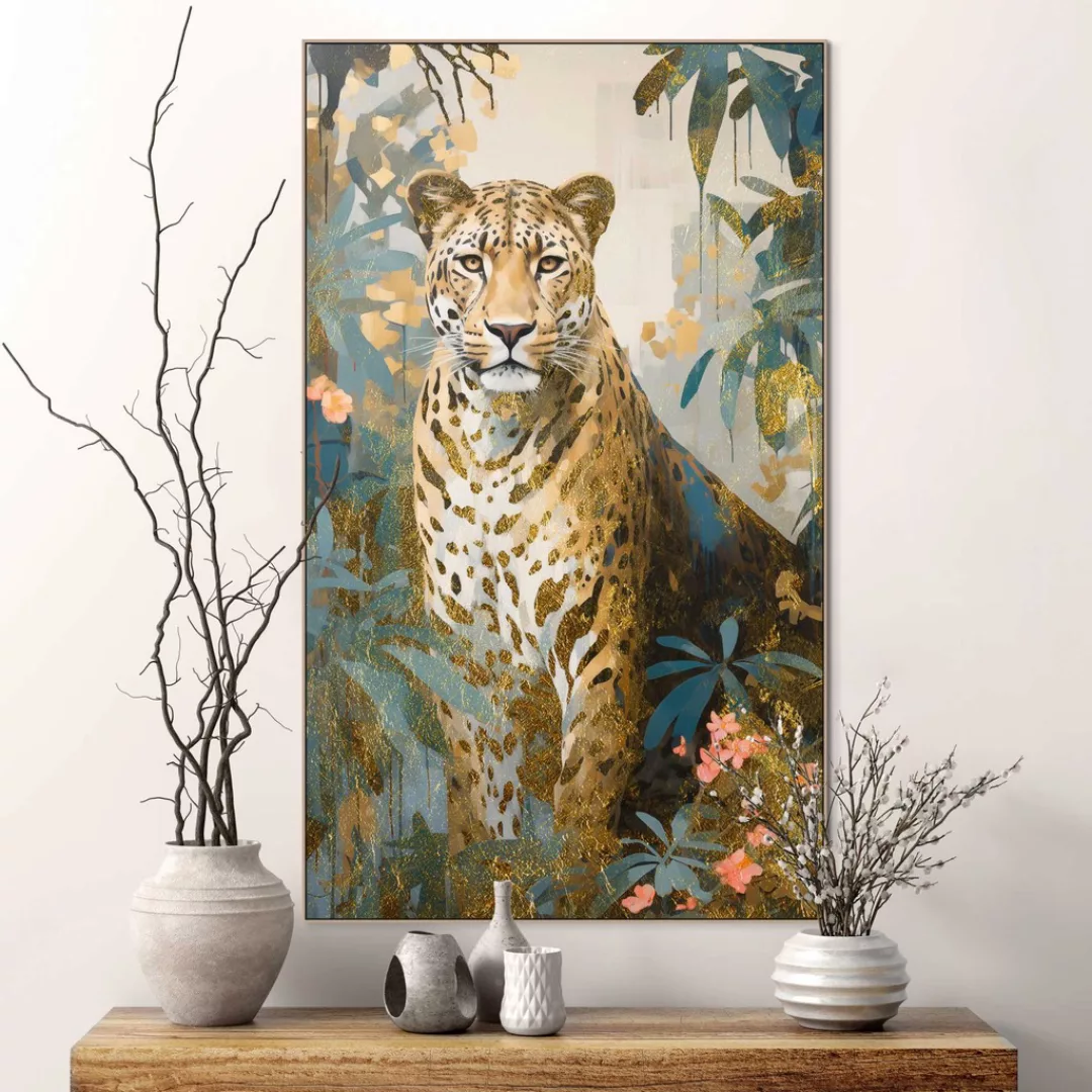 Reinders Wandbild "Gold Cat" günstig online kaufen