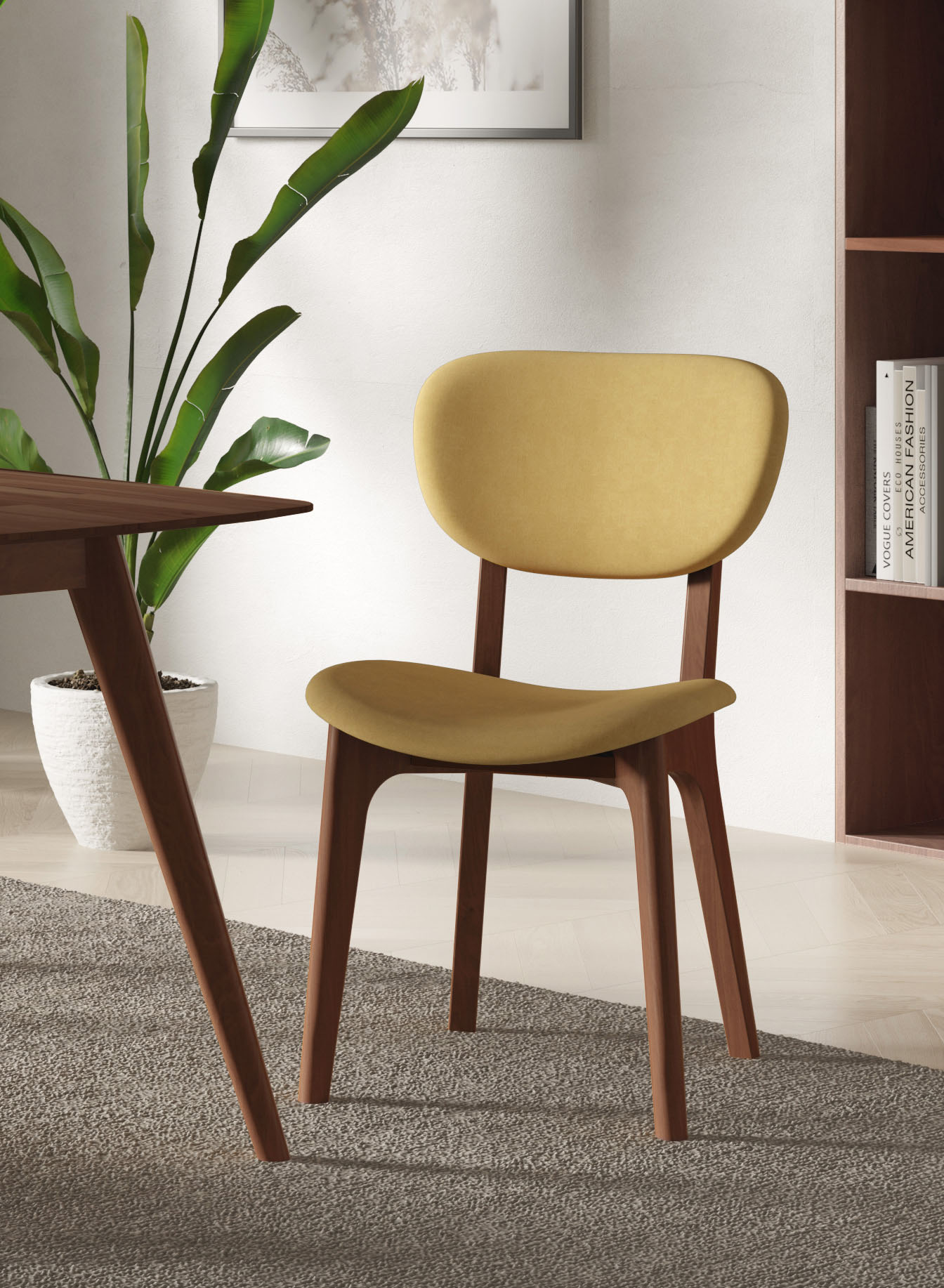 INOSIGN Stuhl »COZY Made in Italy«, (Set), 2 St., Microfaser, Gestell in Bu günstig online kaufen