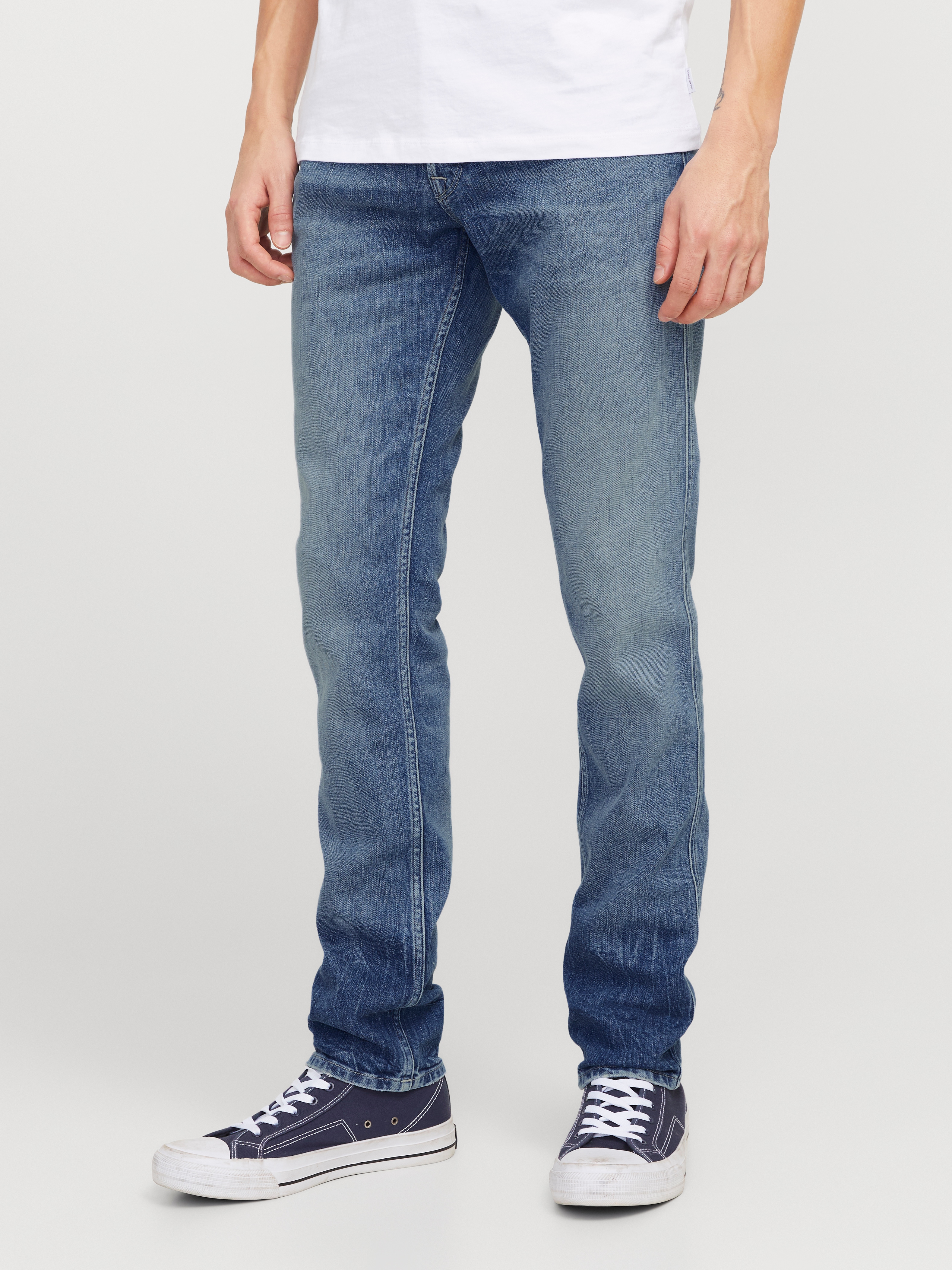 Jack & Jones Slim-fit-Jeans "JJIGLENN JJDENVER JJ 144 NOOS" günstig online kaufen