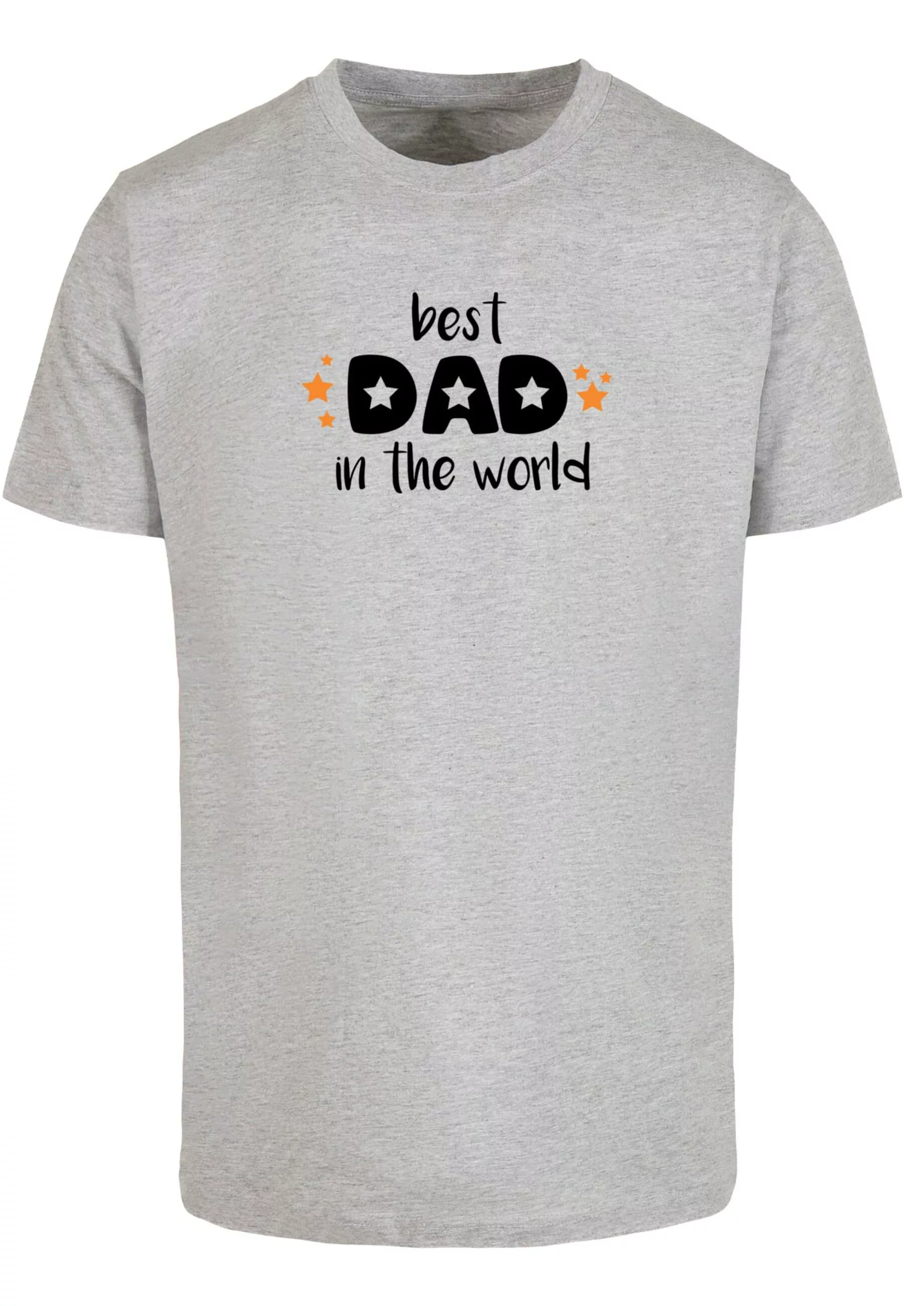 Merchcode T-Shirt "Merchcode Herren Fathers Day - Best Dad In The World T-S günstig online kaufen