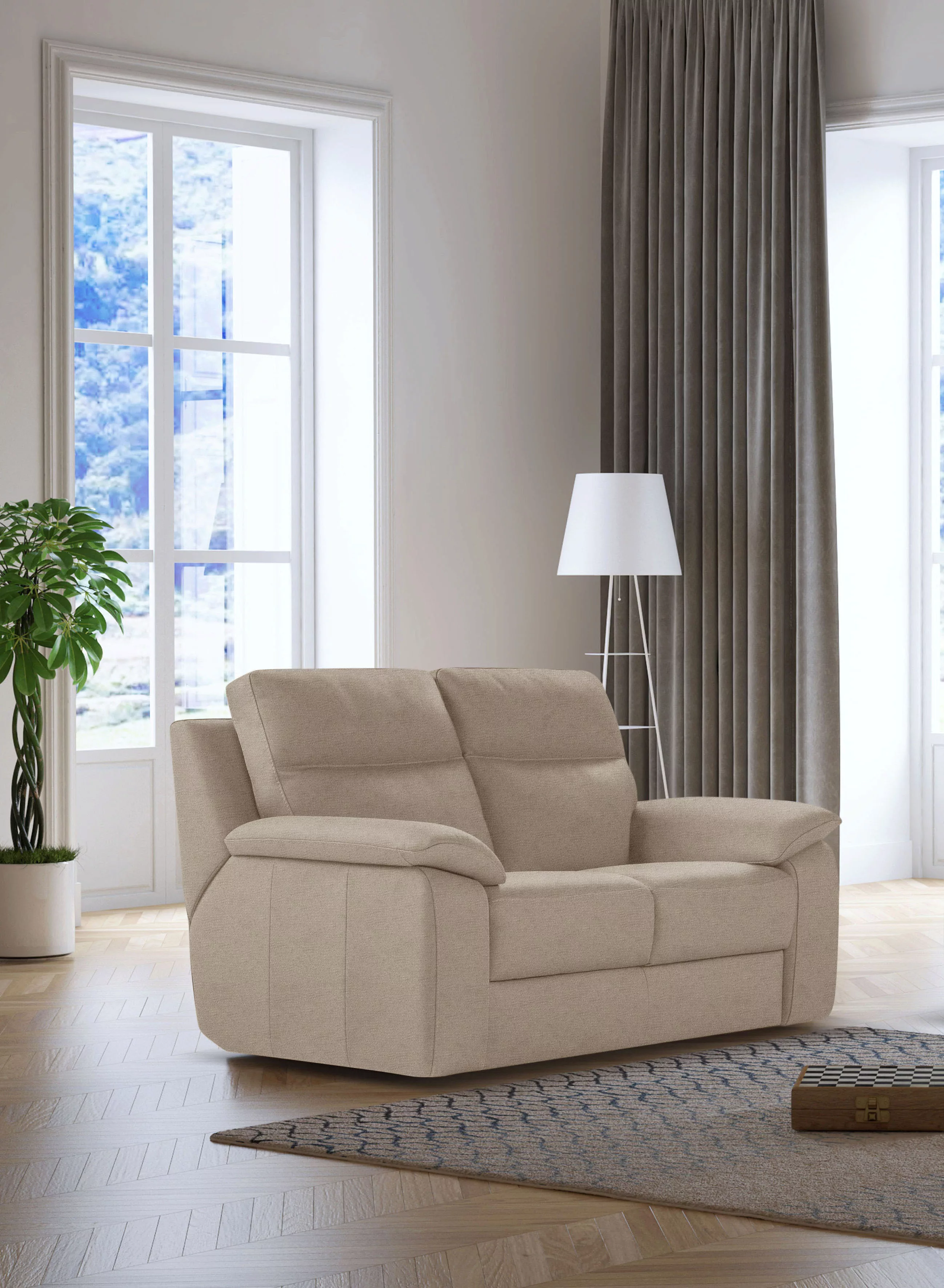 Nicoletti Home 2-Sitzer, Breite 168 cm, wahlweise mit oder ohne elektrische günstig online kaufen